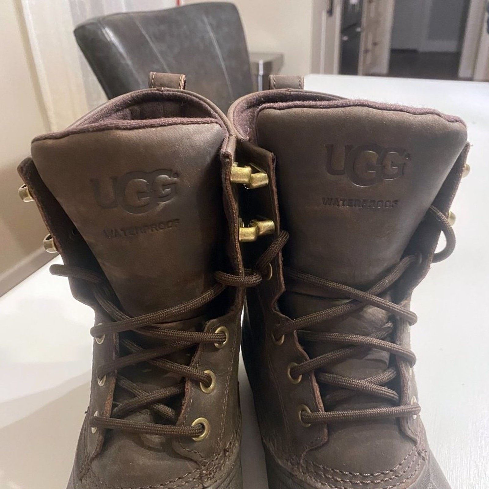 Ugg Ugg Men's Rain Boot Stout Brown Yucca Waterproof Size 9 Size US 9 / EU 42 - 5 Thumbnail