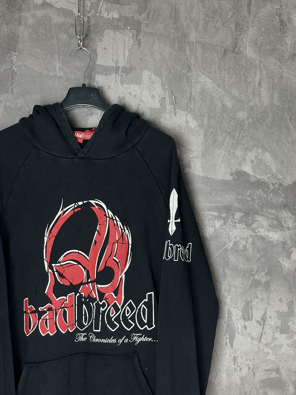 Other Vintage Y2K MMA ELITE ZIP UP HOODIE GRUNGE TAPOUT Size US L / EU 52-54 / 3 - 4 Thumbnail