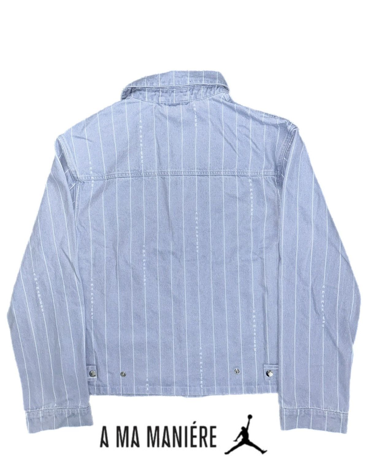 A Ma Maniere × Jordan Brand A Ma Maníere x Air Jordan Denim Jacket Size US XS / EU 42 / 0 - 3 Thumbnail