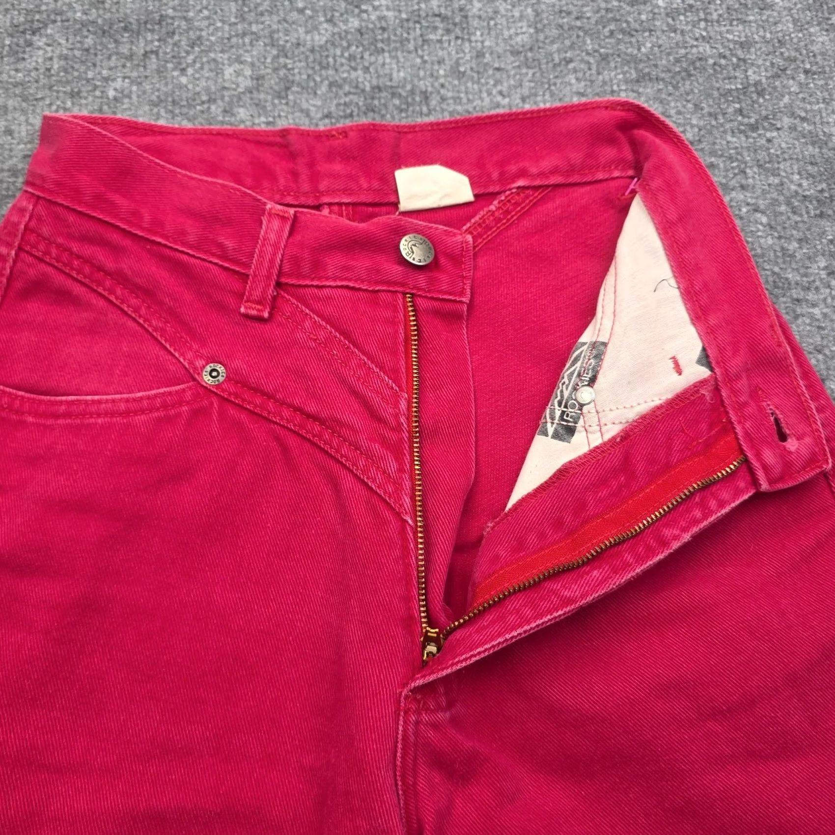Vintage VINTAGE Rocky Mountain Rockies Pants 1 / 25 Red Twill High Rise Women's Size 25" / US 0 / IT 36 - 5 Thumbnail