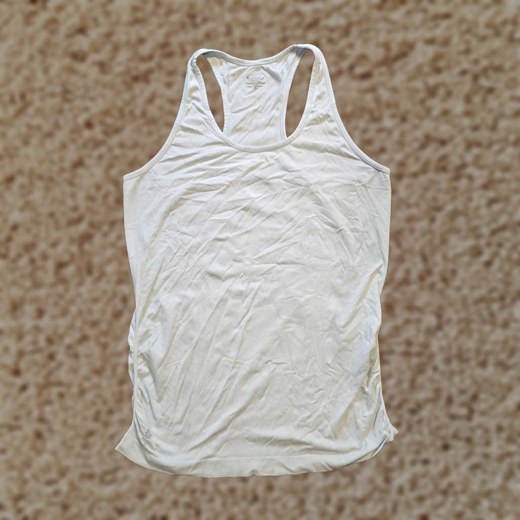 Athleta Athleta Tank Womens XL Green Racerback Stretch Performance Athletic Workout Shirt Sleeveless Top Tank for Yoga Size XL / US 12-14 / IT 48-50 - 1 Thumbnail