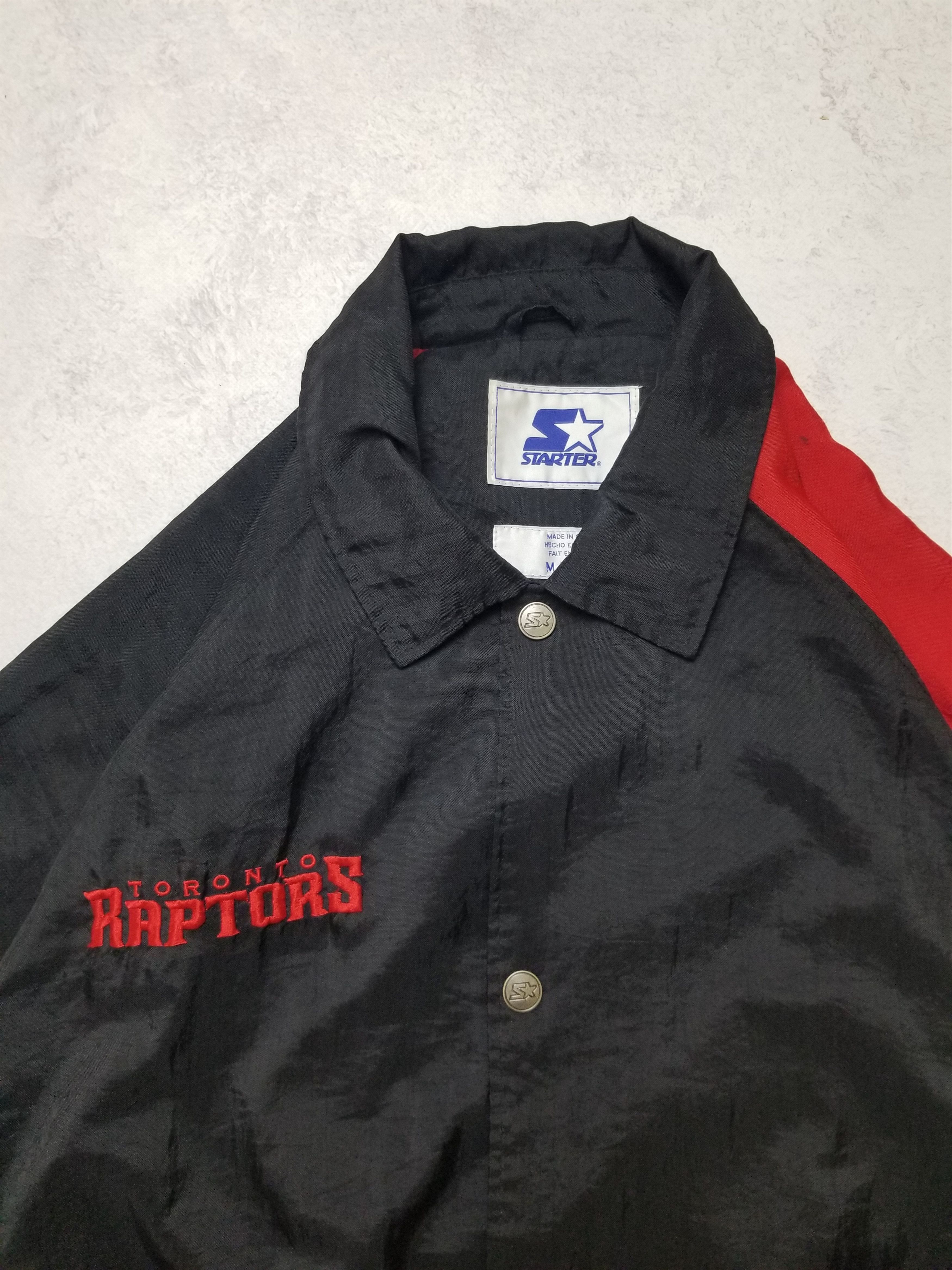 Starter Toronto Raptors Starter Coach Jacket Size US M / EU 48-50 / 2 - 10 Thumbnail