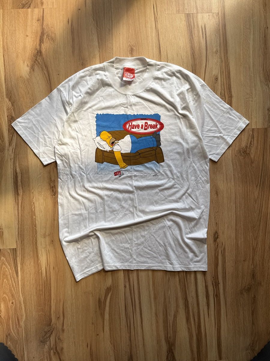 The Simpsons Vintage KitKat collab 2000 the simpsons Size US XL / EU 56 / 4 - 1 Thumbnail