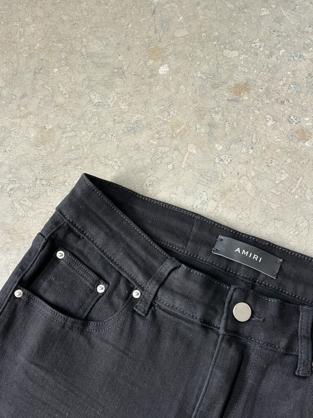 Amiri Amiri Black Jeans Skinny Women’s 31 Size 31" - 8 Thumbnail