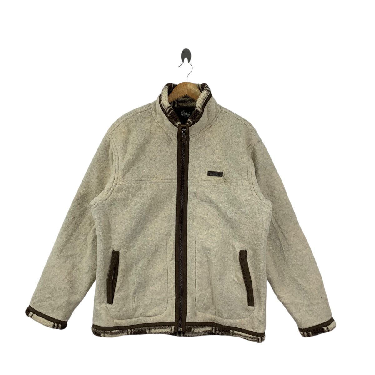 Other FIRST DOWN OUTDOOR Tartan Plaids Checks Fleece Jacket Size US L / EU 52-54 / 3 - 3 Thumbnail