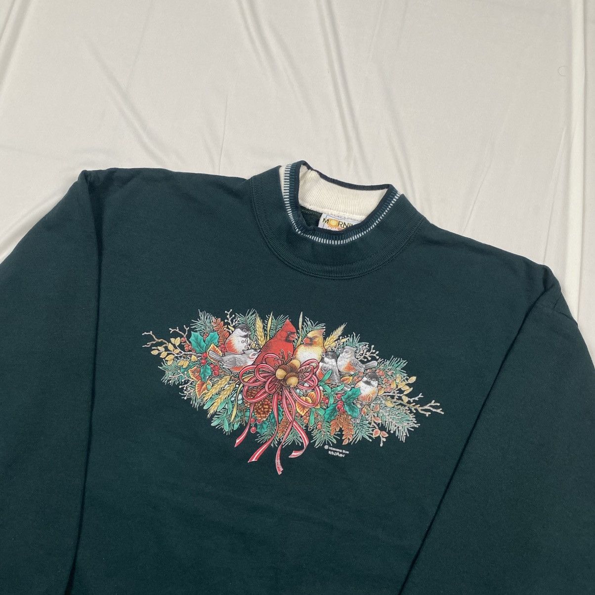 Other Vintage 90s Morning Sun Birds Graphic Crewneck Size US M / EU 48-50 / 2 - 2 Thumbnail