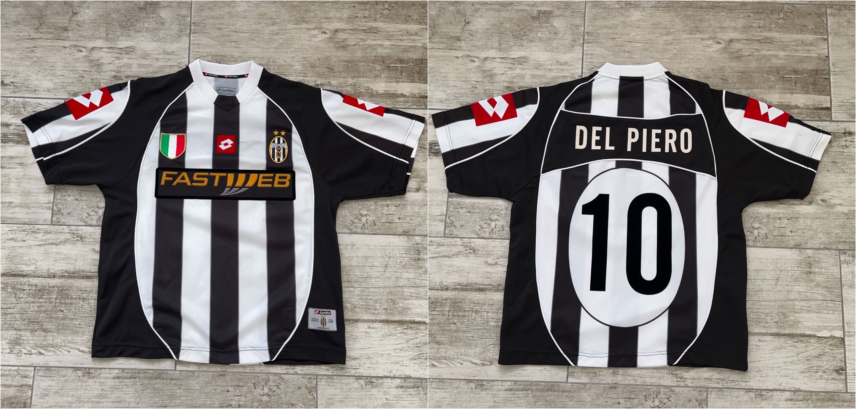 Lotto × Soccer Jersey × Sportswear Lotto Juventus FC #10 DEL