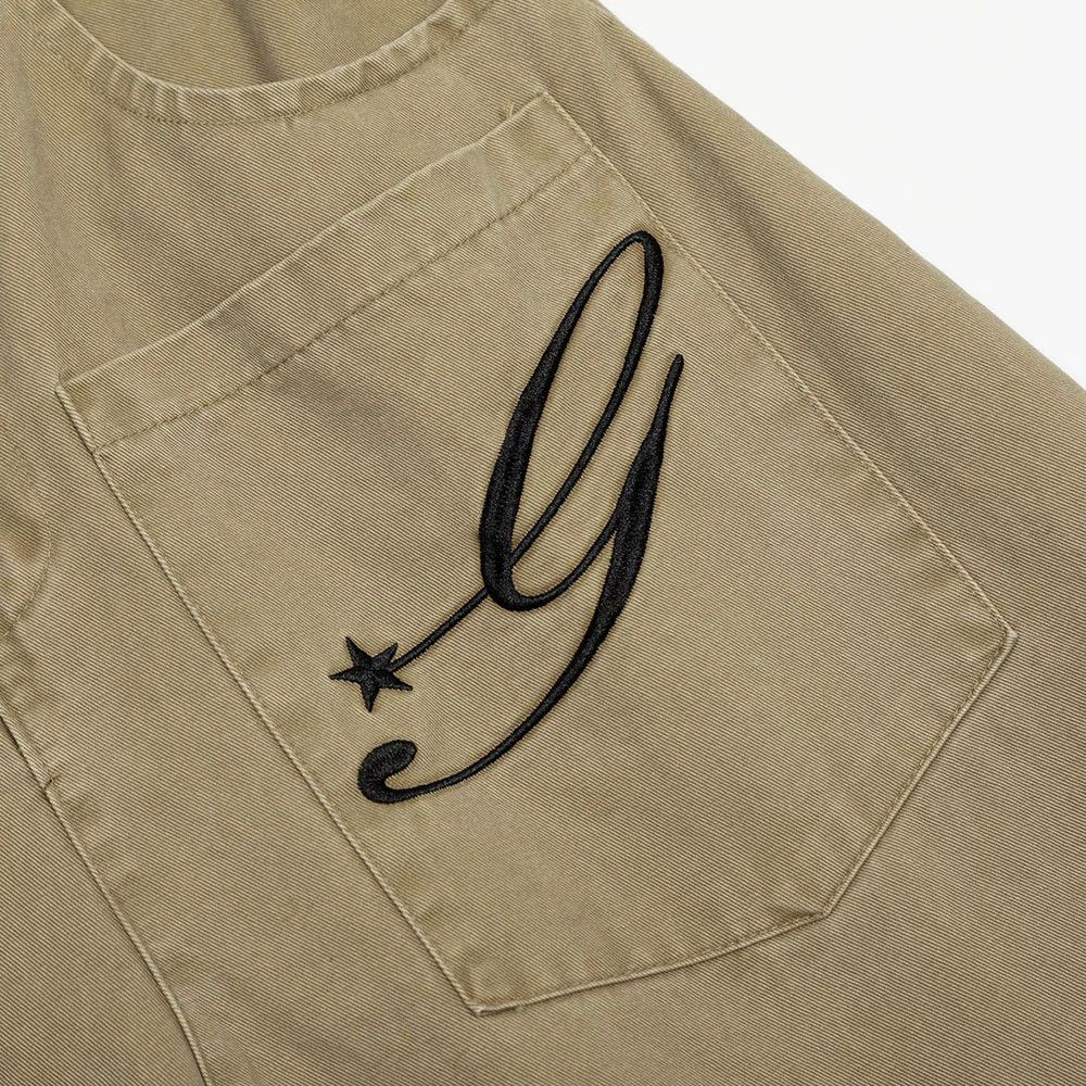 Vintage Men's embroidered loose washed workwear scimitar jeans Size US 32 / EU 48 - 6 Thumbnail