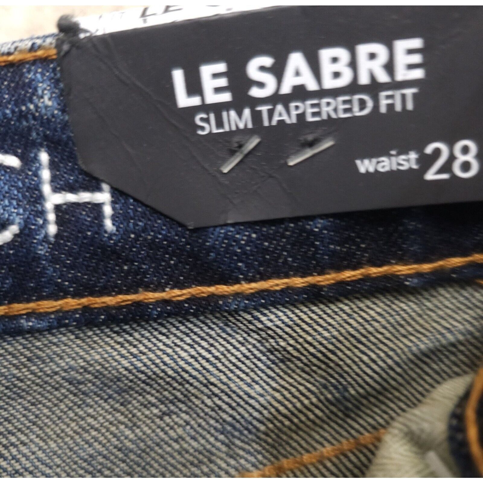Prps $328 PRPS Glissade Le Sabre Slim Tapered Fit Paint Splatter Size US 28 / EU 44 - 7 Thumbnail