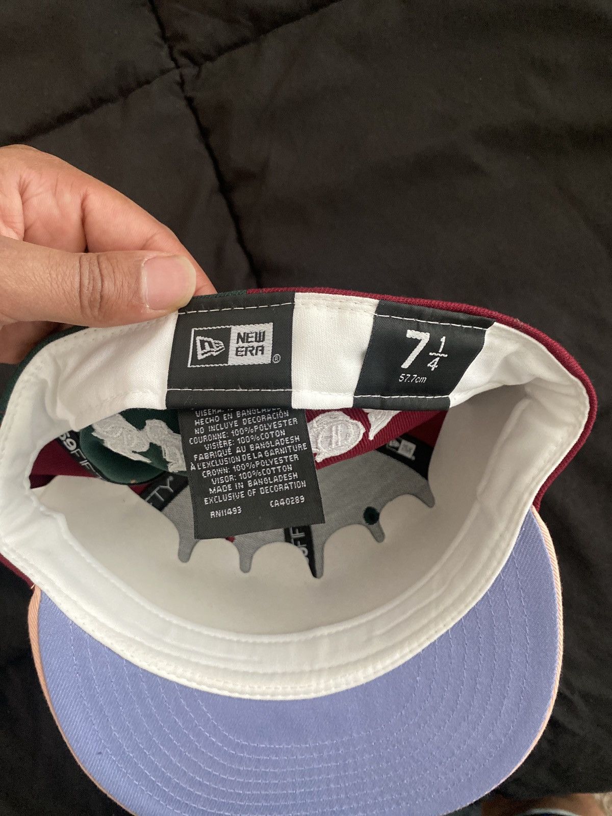 New Era Jae Tips Savior Worldwide SW 2022 Fitted hat 7 1/4 Size ONE SIZE - 5 Thumbnail