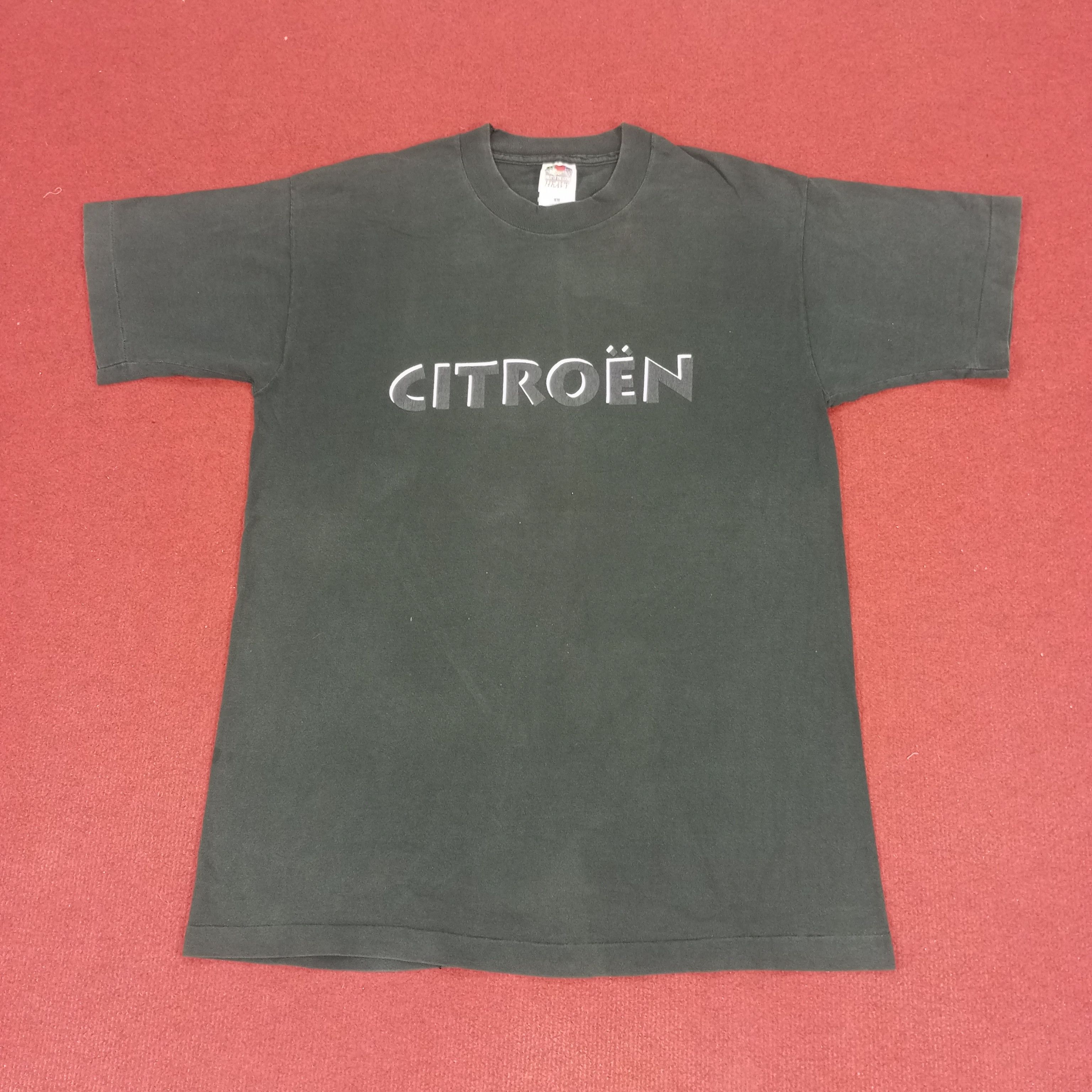 Vintage Citroen France Automobile Brand Center Design Vintage Tshirt Size US L / EU 52-54 / 3 - 1 Thumbnail
