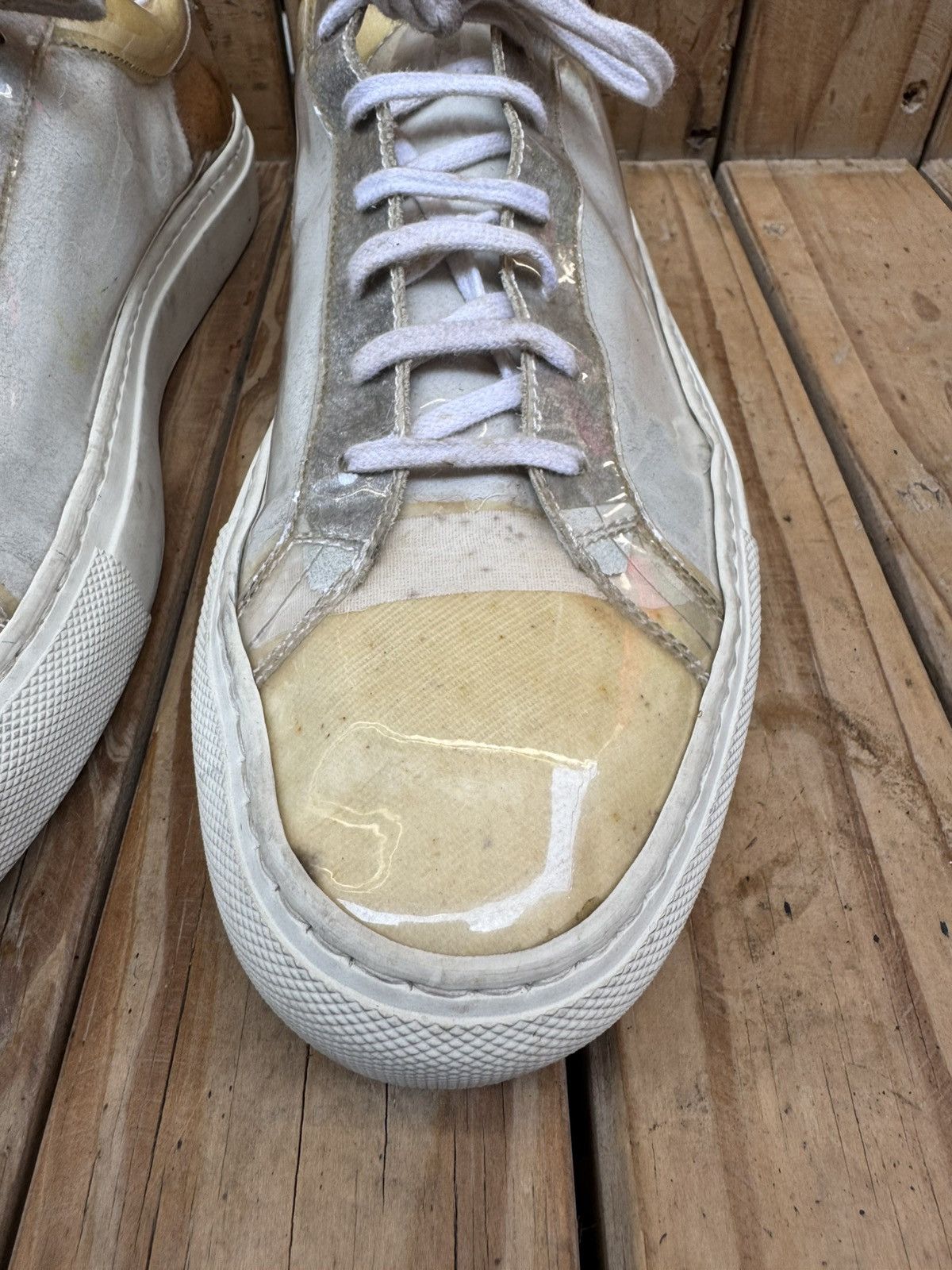 Common Projects Common Projects Men’s plastic/Canvas sneakers EUR 42 Size US 9 / EU 42 - 6 Thumbnail