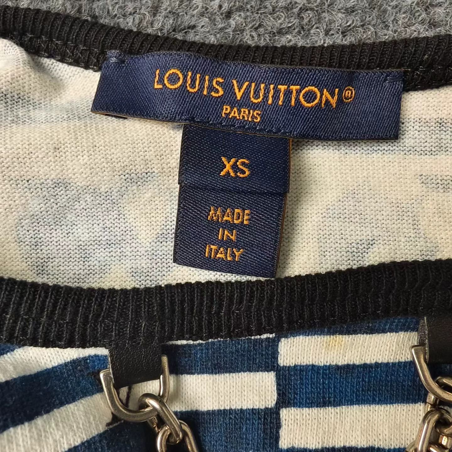 Louis Vuitton LV New Blue & White Monogram Allover Cami Dress XS Size XS / US 0-2 / IT 36-38 - 3 Thumbnail