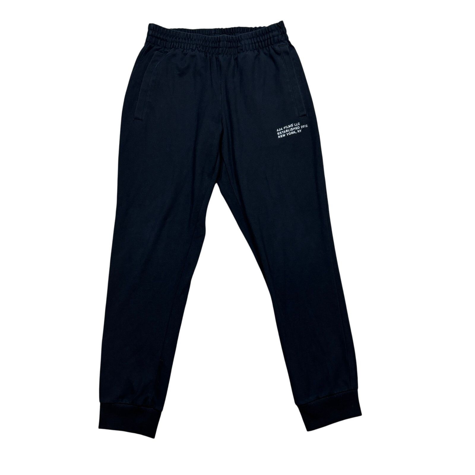 A24 A24 Studios Films LLC Embroidered Joggers Sweatpants Men's M Size US 29 - 1 Thumbnail