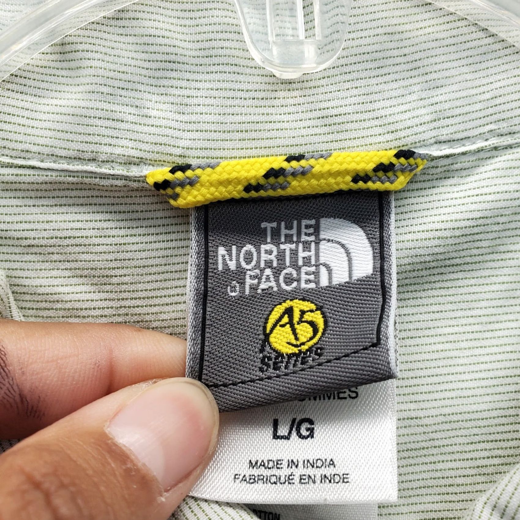 The North Face The North Face Mens L Shirt Multi Striped Panel Short Sleeve Button Up Size US L / EU 52-54 / 3 - 7 Thumbnail