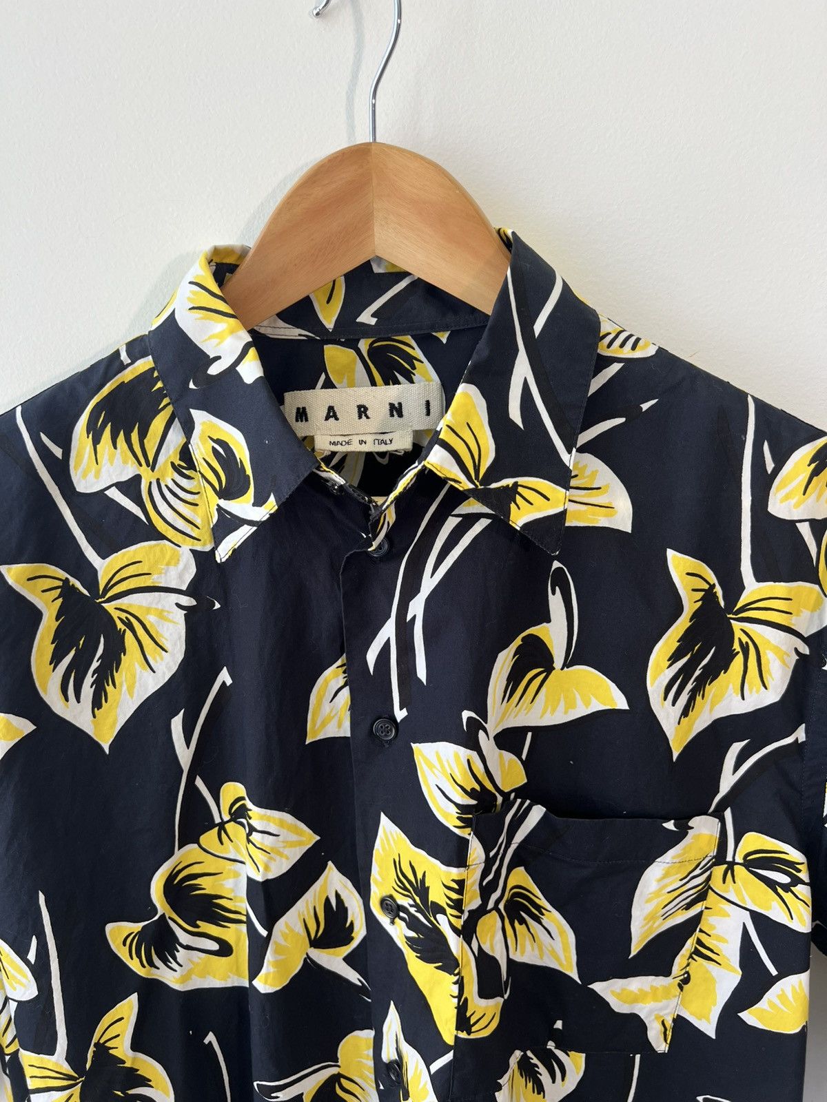 Marni Marni Short Sleeve Floral Shirt Size US M / EU 48-50 / 2 - 5 Thumbnail