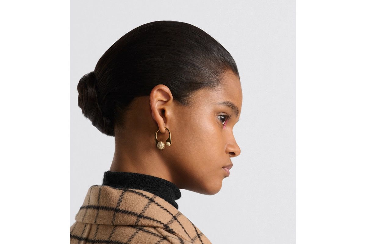 Dior o1bcso1str0126 Size:OS/Tribales New Look Earrings in Golden Size ONE SIZE - 5 Thumbnail