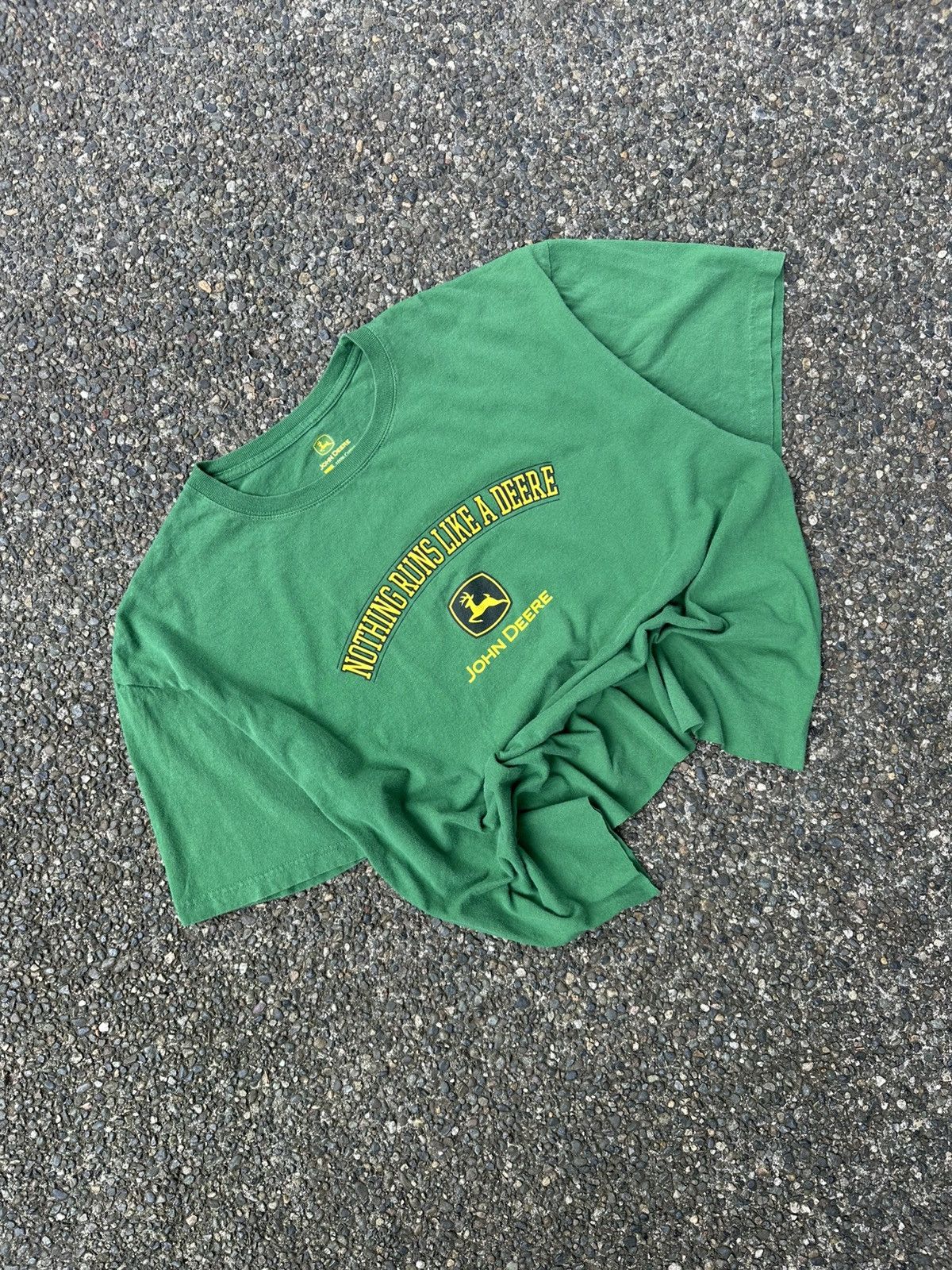 John Deere John Deere Tee CROPPED Size US M / EU 48-50 / 2 - 1 Thumbnail