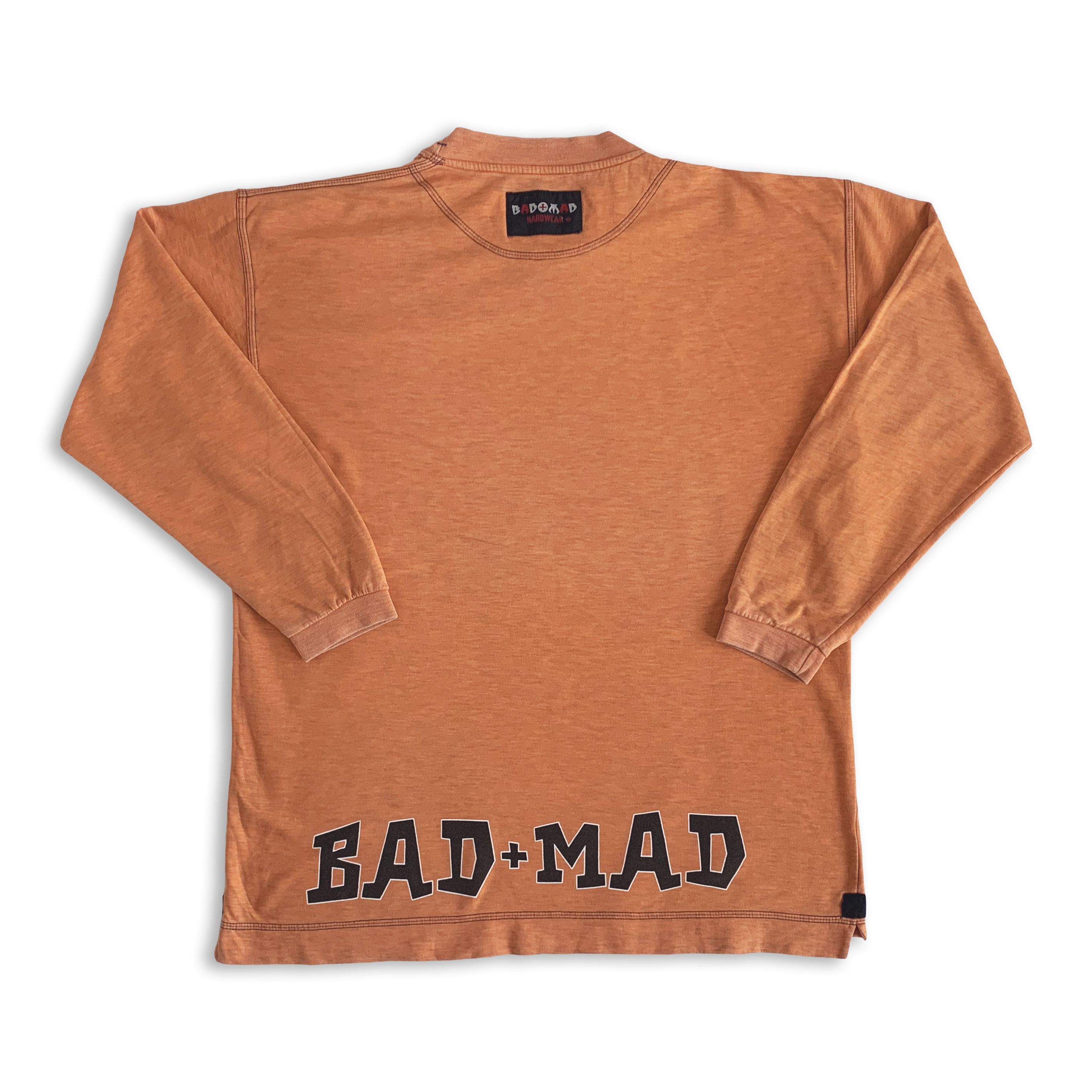 Other Vintage 90s BAD + MAD I Like Kids Sweatshirt Longsleeve Size US XL / EU 56 / 4 - 3 Thumbnail