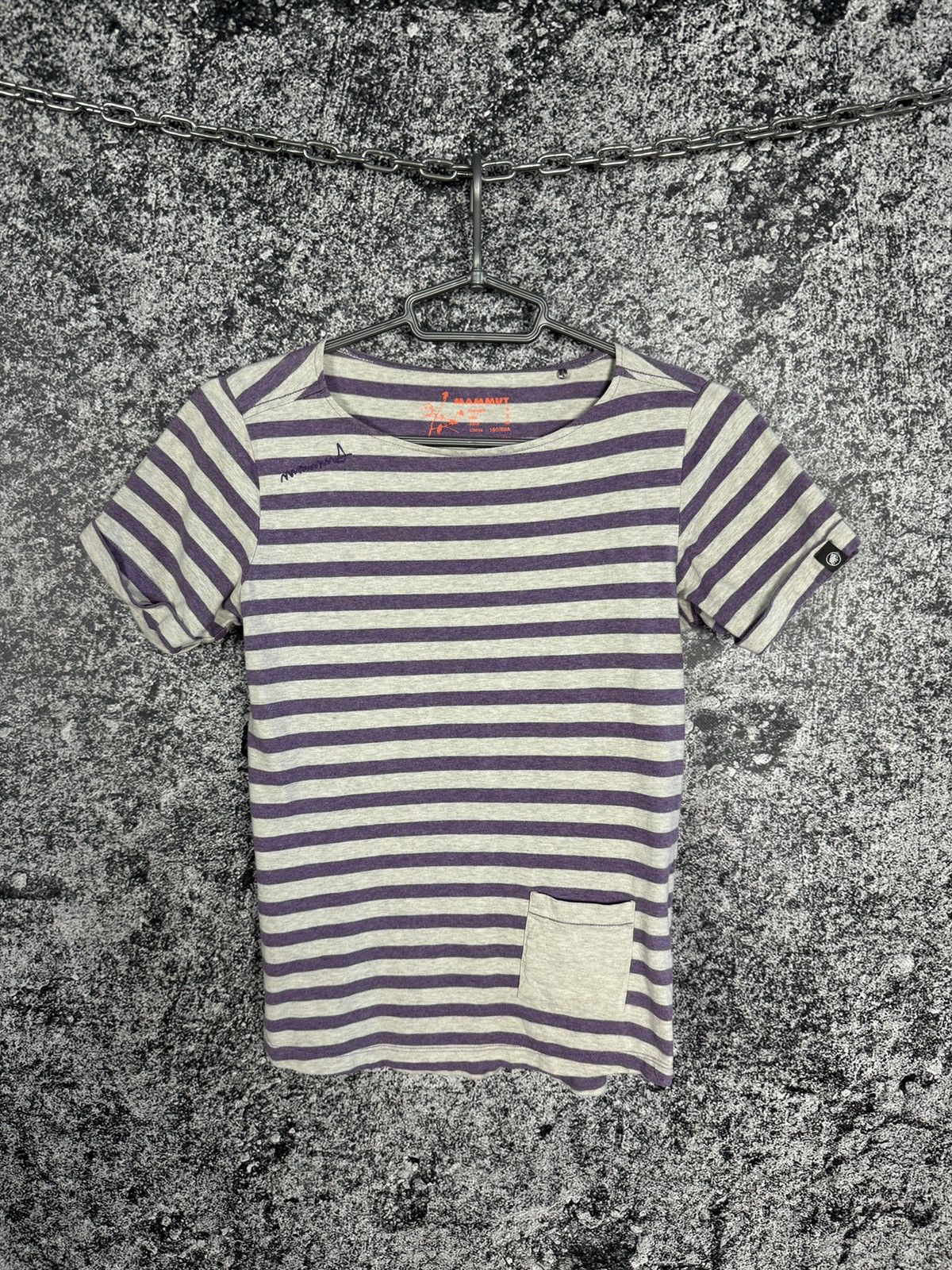 Mammut Women’s Mammut Striped T-Shirt Outdoor Top Size S Size S / US 4 / IT 40 - 1 Thumbnail