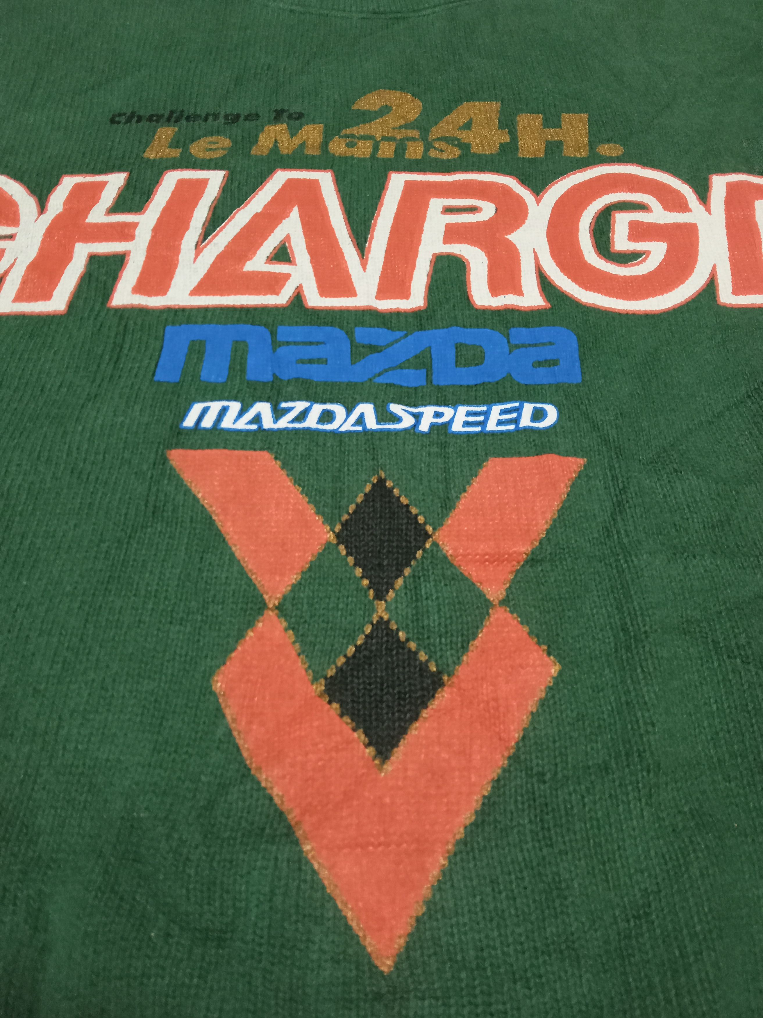 Vintage Vintage Rare Challenge To Le Mans 24h Charge Mazda Crewneck Size US L / EU 52-54 / 3 - 6 Thumbnail