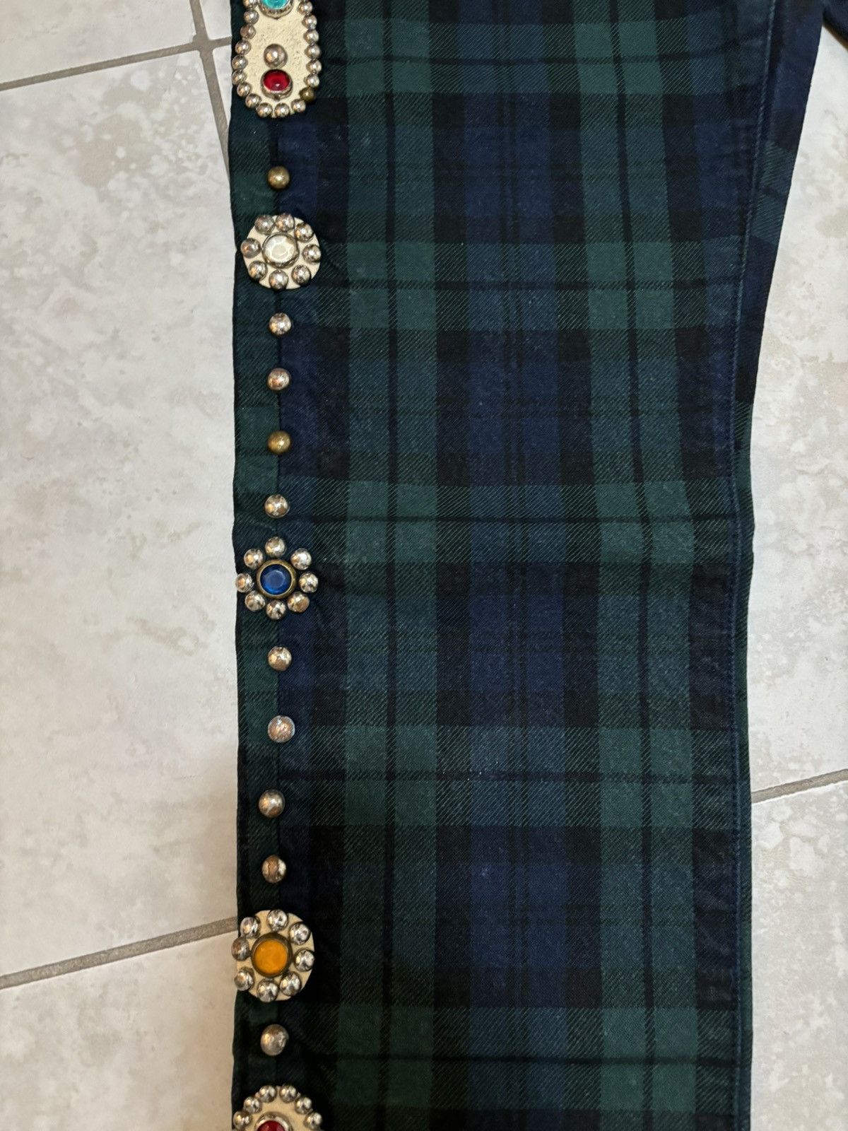 Kapital Rare FW14 1st release Kapital Kountry gemstone studded pants Size US 28 / EU 44 - 21 Thumbnail