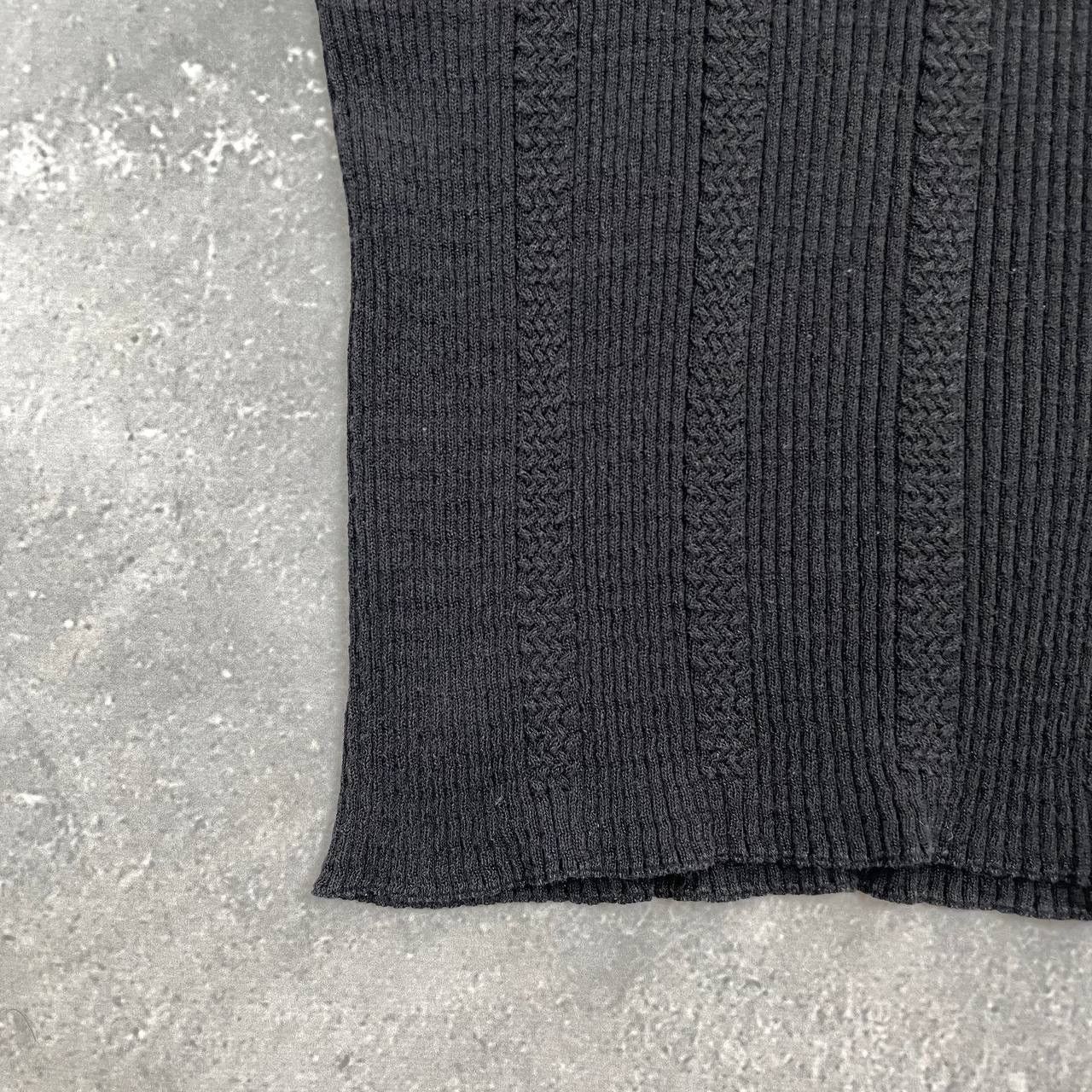 Chanel Vintage Chanel Ribbed Sleeveless Tank Top Logo Women’s Black Size XS / US 0-2 / IT 36-38 - 23 Thumbnail