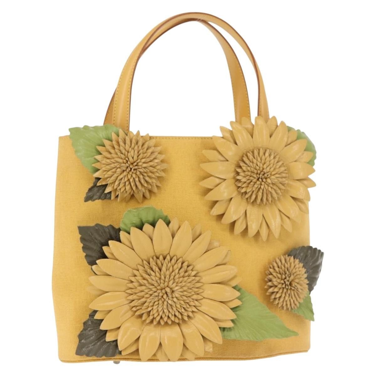 Salvatore Ferragamo Salvatore Ferragamo Flower tote Canvas Size ONE SIZE - 1 Thumbnail