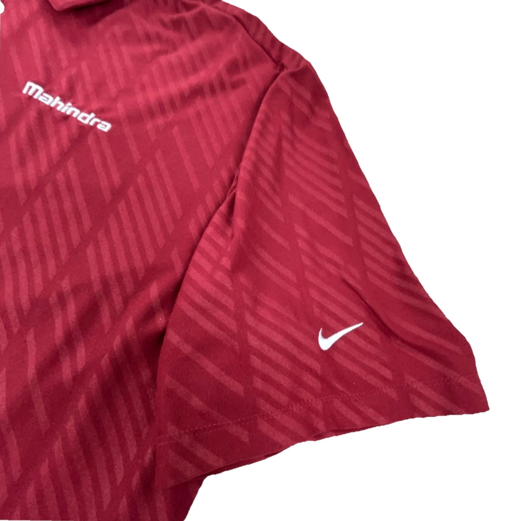 Nike Nike Polo Shirt Men's XL Red White Dri-Fit Geometric Golf Tennis Nike Dri-FIT Size US XL / EU 56 / 4 - 3 Thumbnail