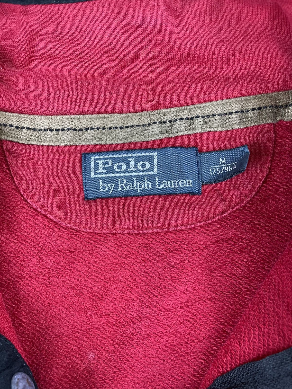 Polo Ralph Lauren × Vintage VINTAGE POLO RALPH LAUREN 90s Half Zipper Button Shirt Size US M / EU 48-50 / 2 - 8 Thumbnail