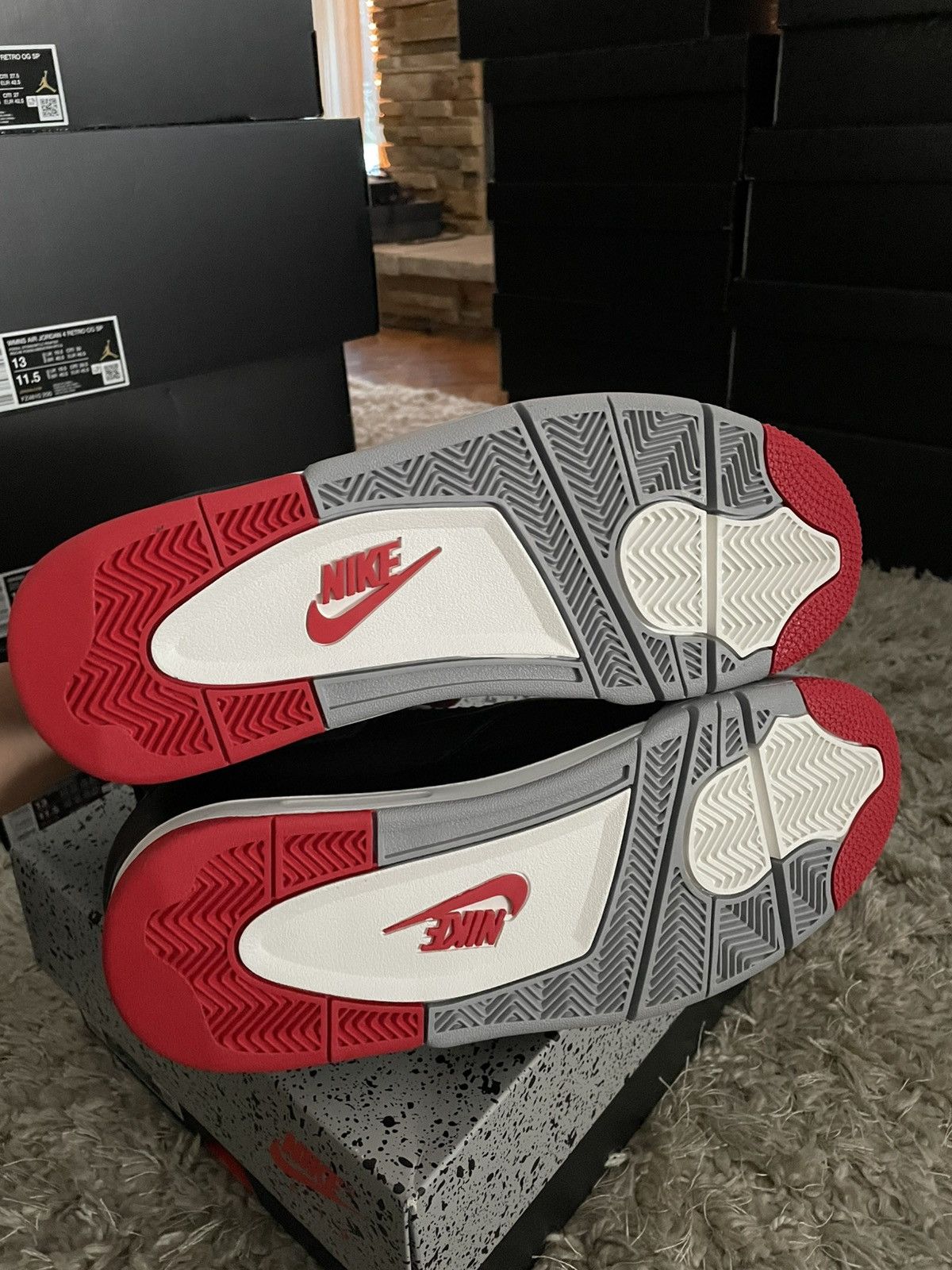 Jordan Brand Jordan 4 Bred Reimagined Size US 10 / EU 43 - 8 Thumbnail