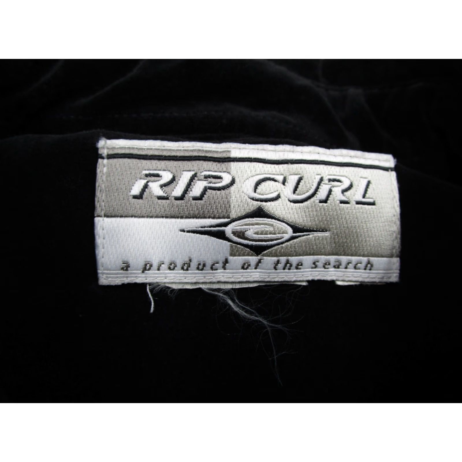 Rip Curl Vintage RIP CURL Jacket Mens XL Black Velour Button Up Hike Travel Shacket 90s Size US XL / EU 56 / 4 - 2 Thumbnail