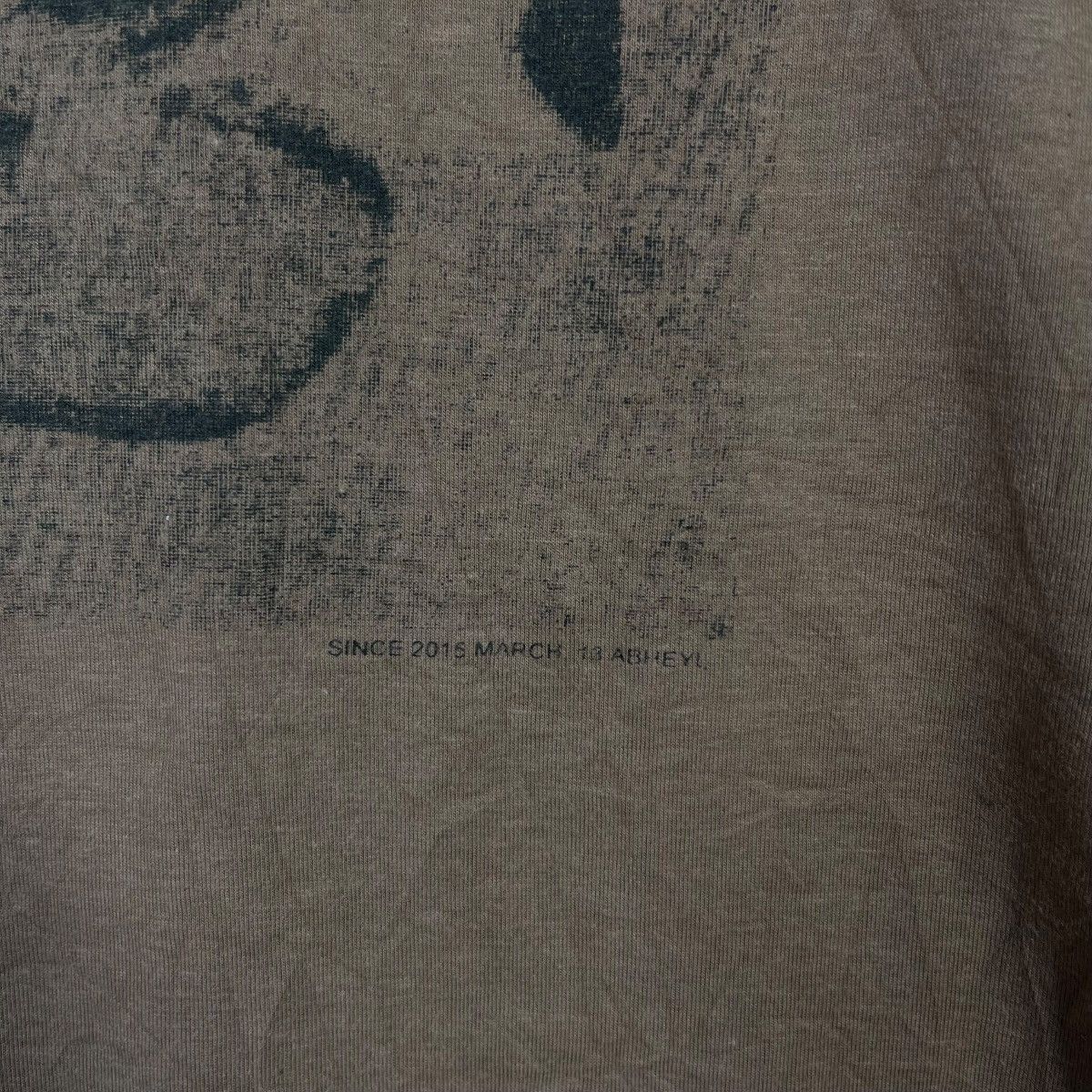 Vintage SU MONDAY Graphic T-Shirt | Brown Tee | Streetwear Casual Size US L / EU 52-54 / 3 - 6 Thumbnail