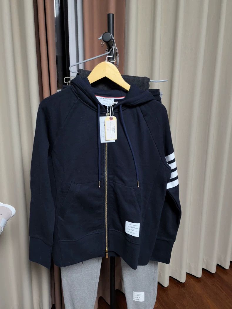 thom browne Classic hooded sweatshirt jacket 2503-Nextarrow