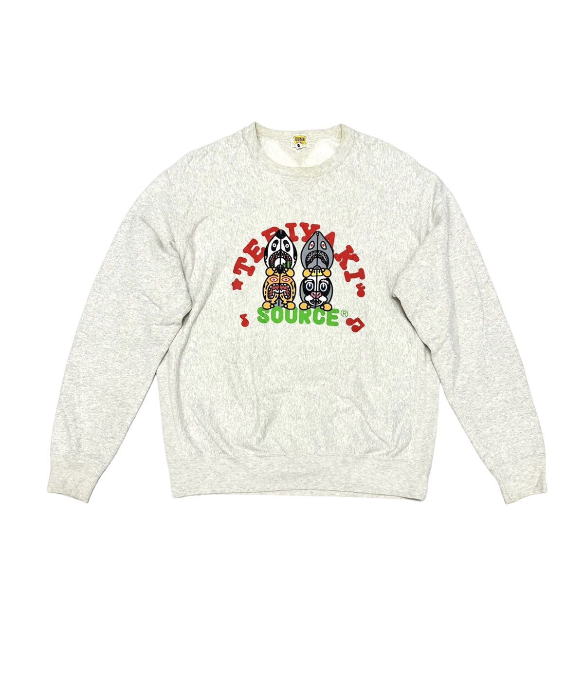 Bape × Nigo Rare Nigo Bape Shark x Teriyaki Boyz Sauce Sweatshirts Size US L / EU 52-54 / 3 - 1 Thumbnail