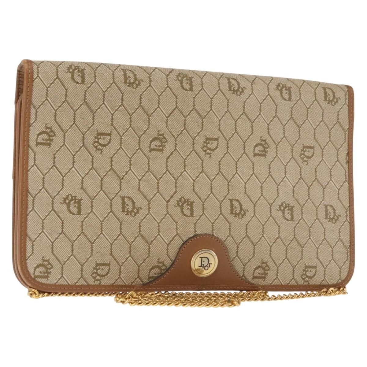 Dior Christian Dior Vintage Honeycomb chain Canvas Size ONE SIZE - 1 Thumbnail