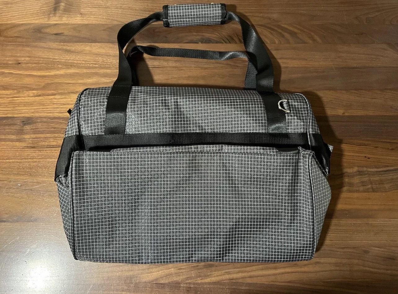 Aime Leon Dore Aime Leon Dore Ripstop Nylon Duffle Bag Black Woven Logo ALD Size ONE SIZE - 9 Thumbnail