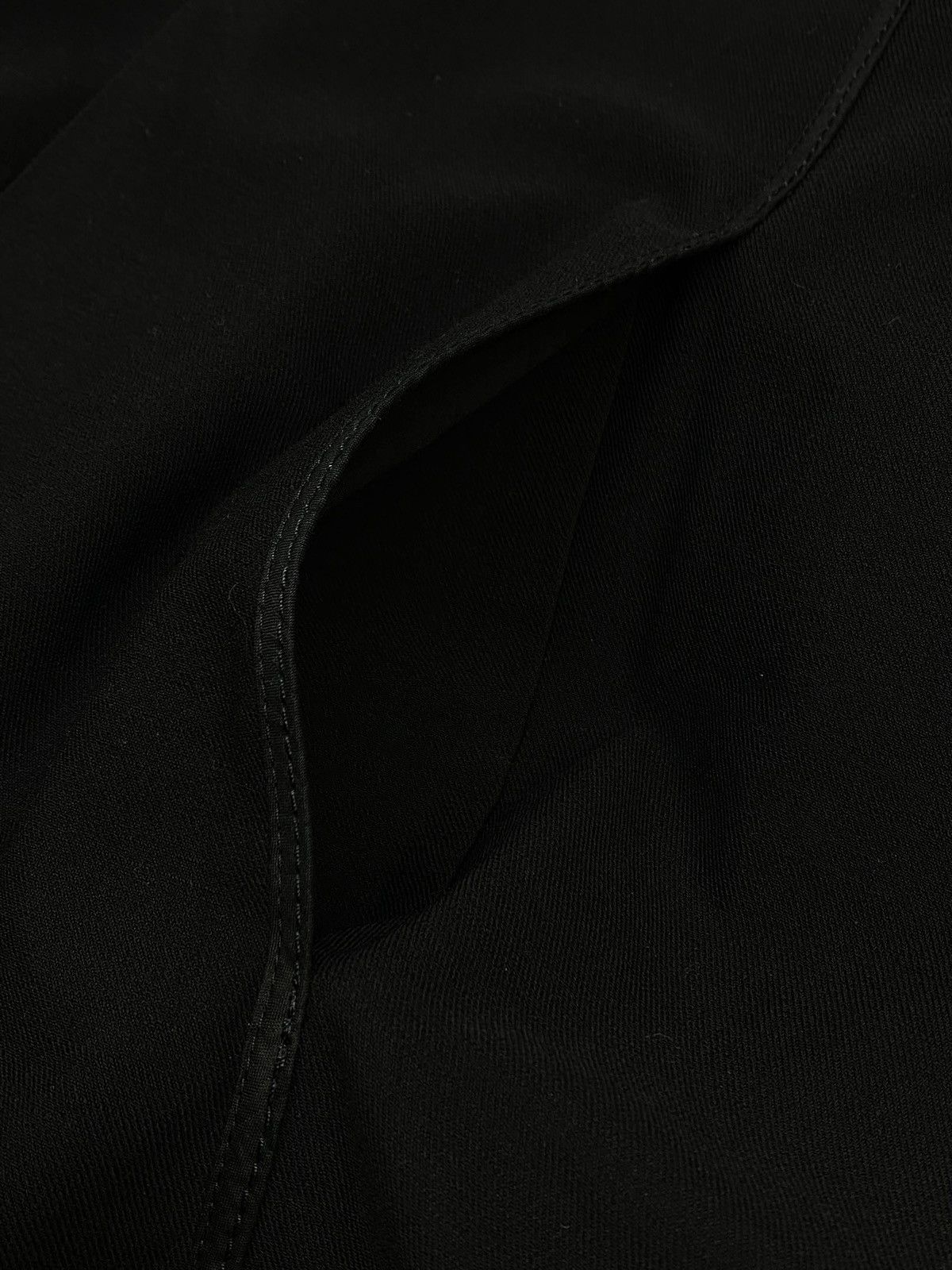 Annette Gortz Annette Gortz Black Designer Wool Cotton Blond Coat Jacket Size M / US 6-8 / IT 42-44 - 18 Thumbnail