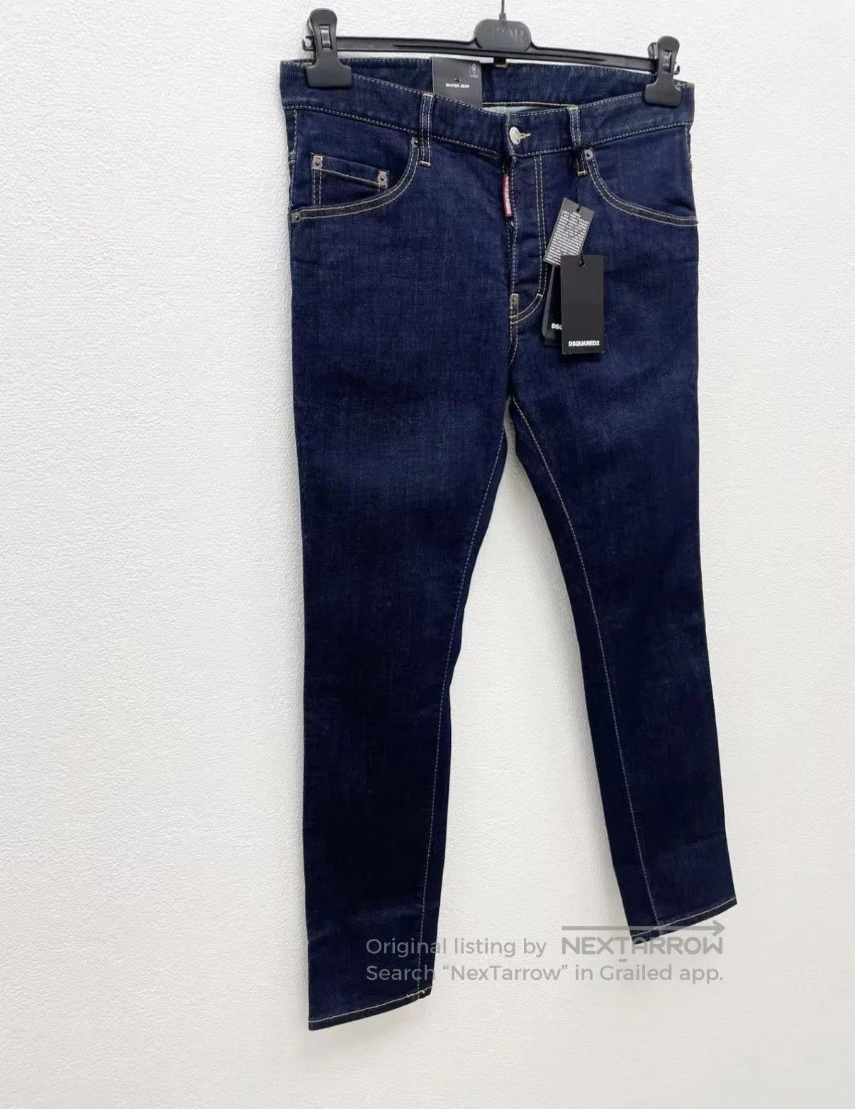 Dsquared2 Blue Denim Jeans Size 30. Size US 30 / EU 46 - 2 Thumbnail