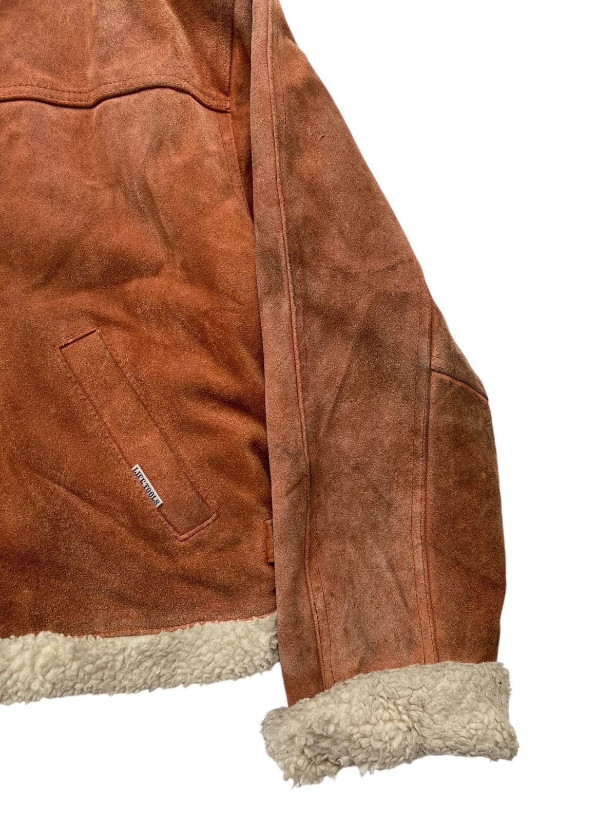 Genuine Leather Vtg Life Tools Leather Suede Jacket Zip Up Size US M / EU 48-50 / 2 - 5 Thumbnail