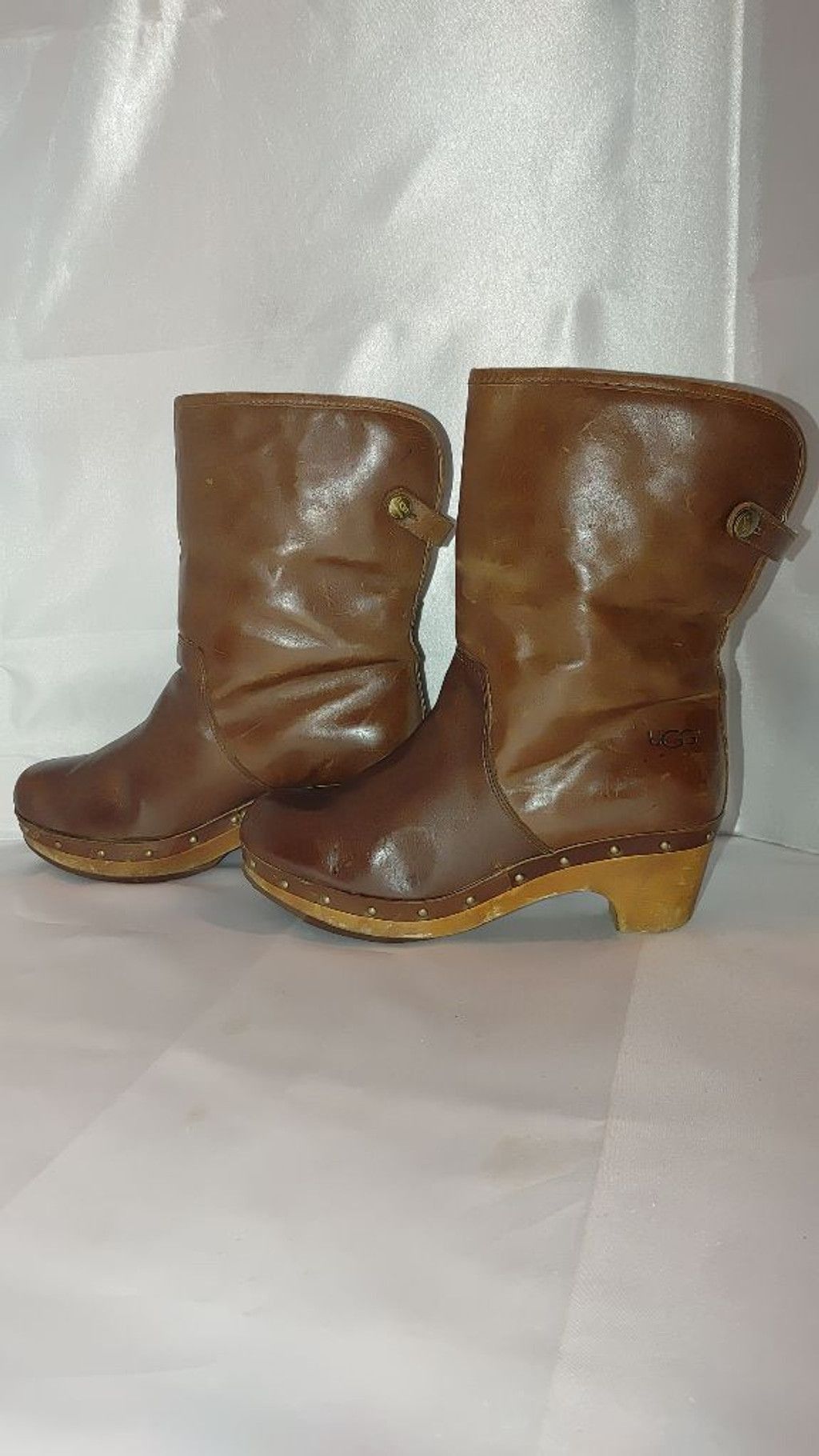 Ugg Ugg Australia Lynnea Shearling Foldover Boots Size 7 Size US 7 / IT 37 - 4 Thumbnail