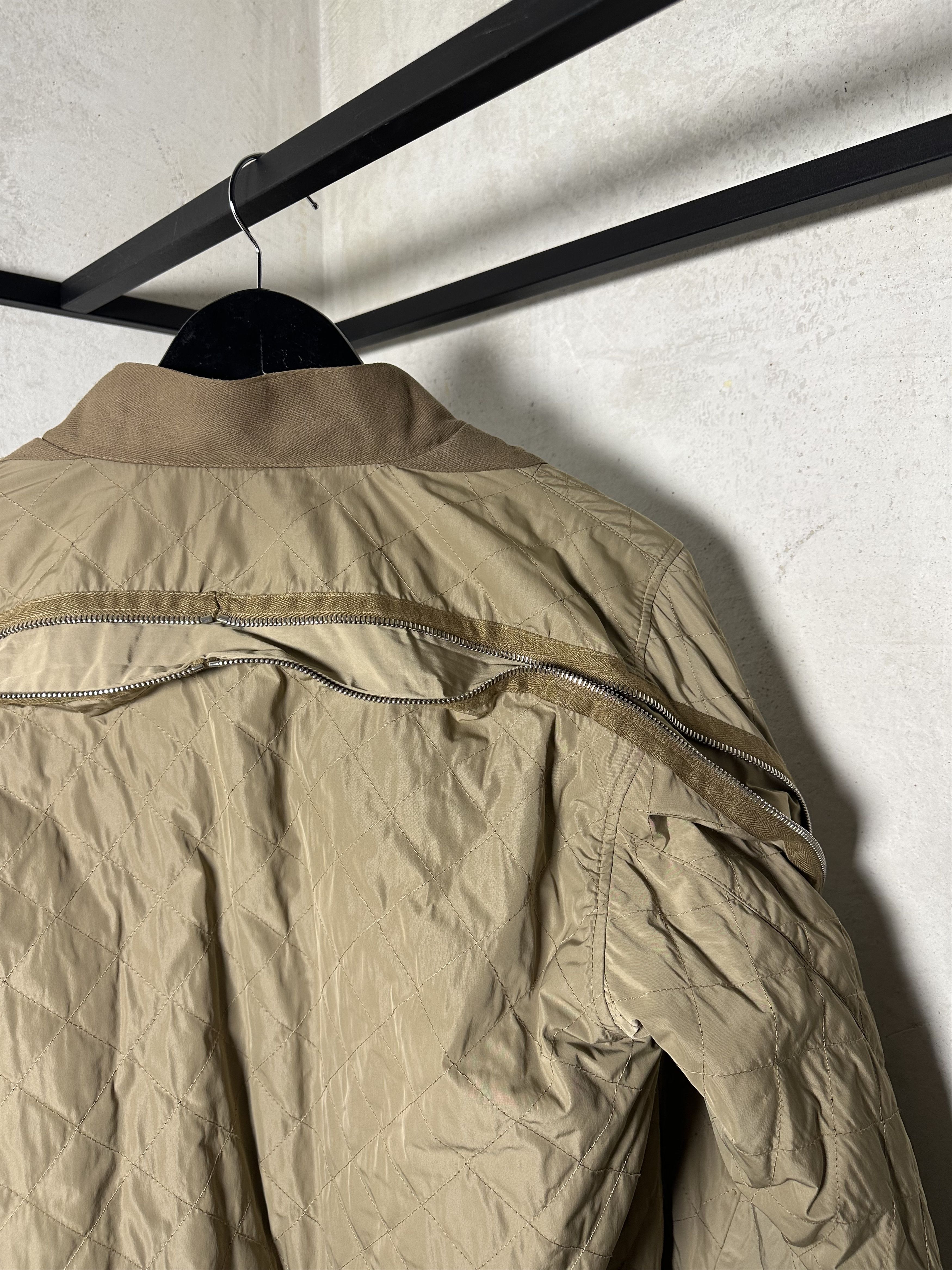 Dries Van Noten ULTRA RARE Dries Van Noten 14AW Nylon Back Zip Bomber Jacket Size US M / EU 48-50 / 2 - 9 Thumbnail
