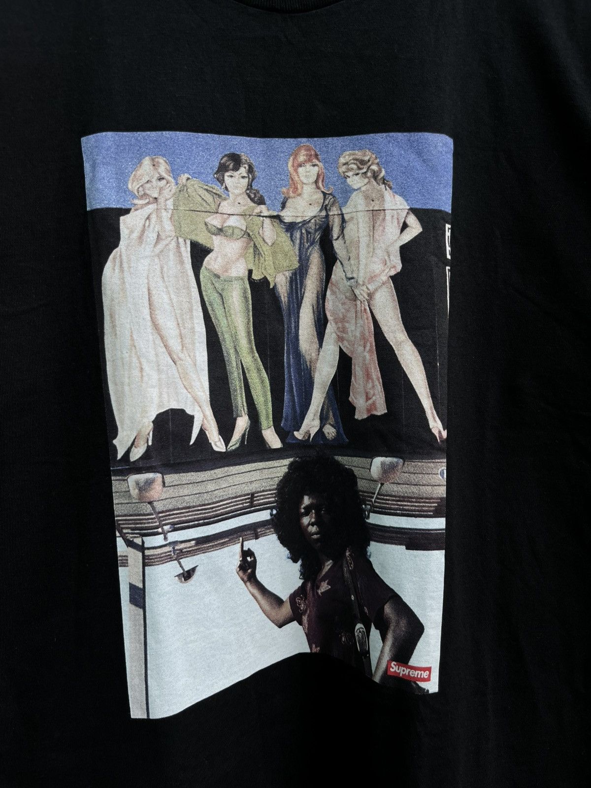 Supreme FW19 American Picture Tee Size US M / EU 48-50 / 2 - 3 Thumbnail