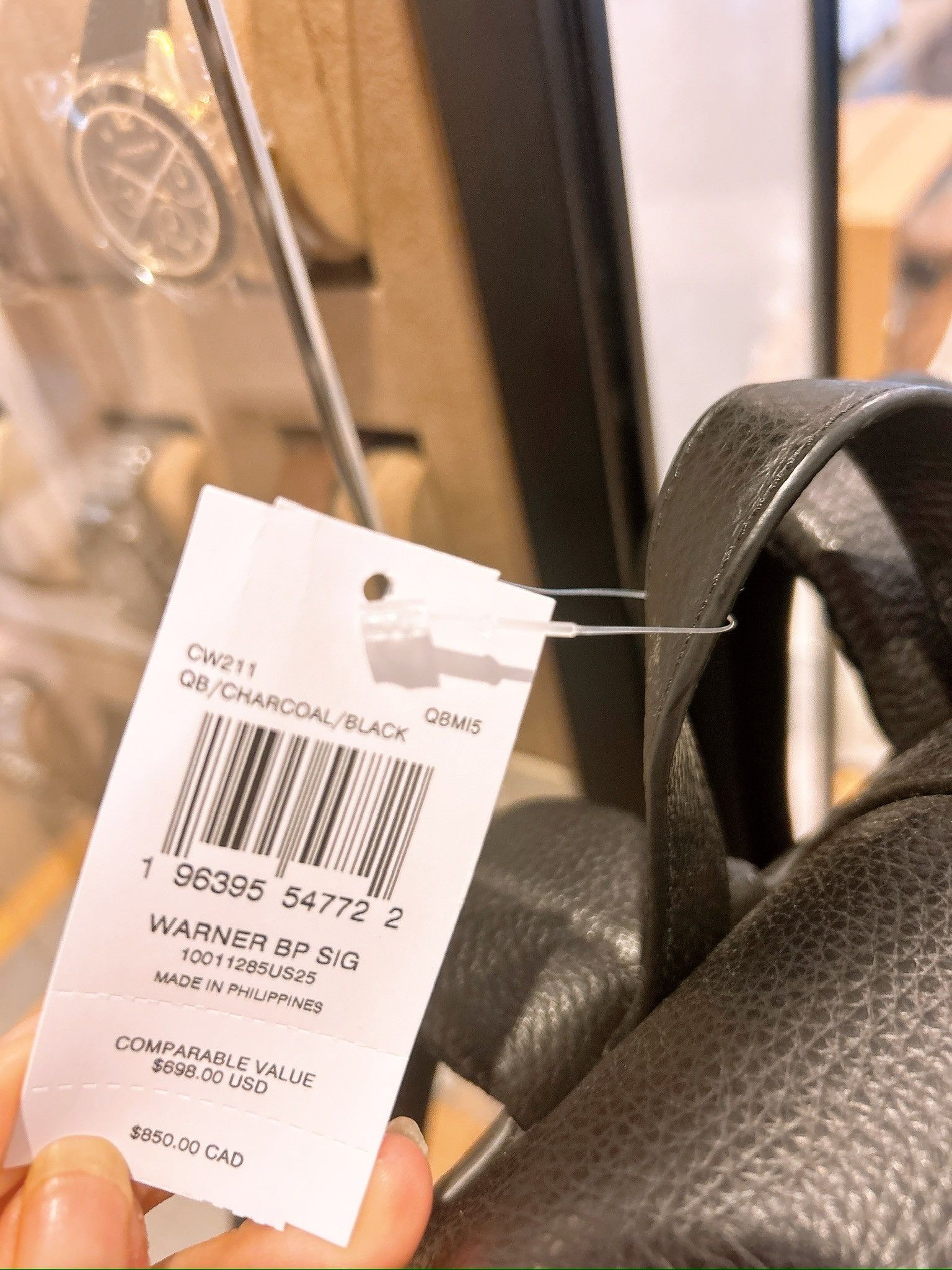 Coach Warner Backpack In Signature Canvas CW211 Size ONE SIZE - 7 Thumbnail