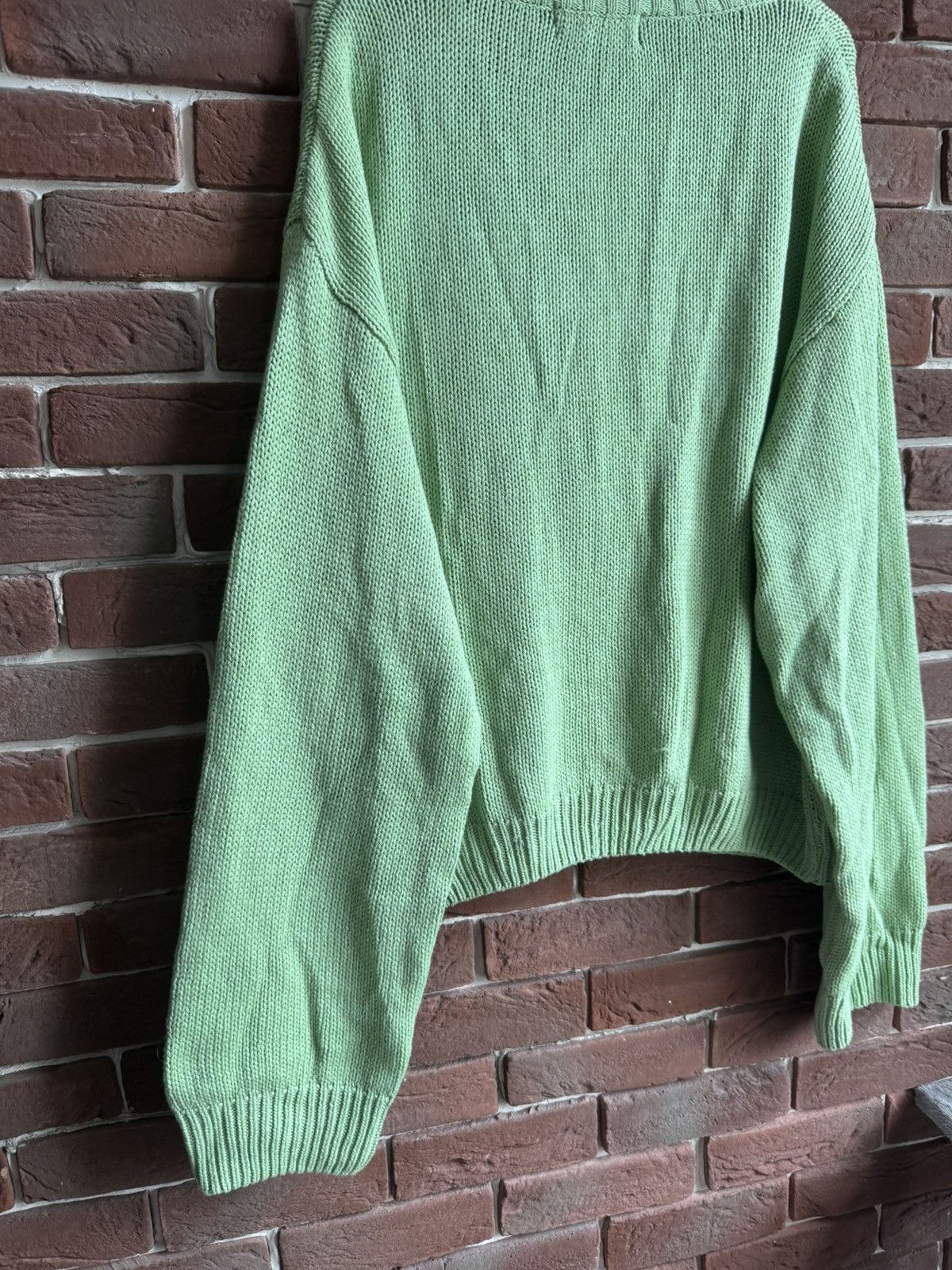 Japanese Brand Rare Ruben Kone Cardigan Heavy Knitted Sweater Mint Large Size US L / EU 52-54 / 3 - 9 Thumbnail