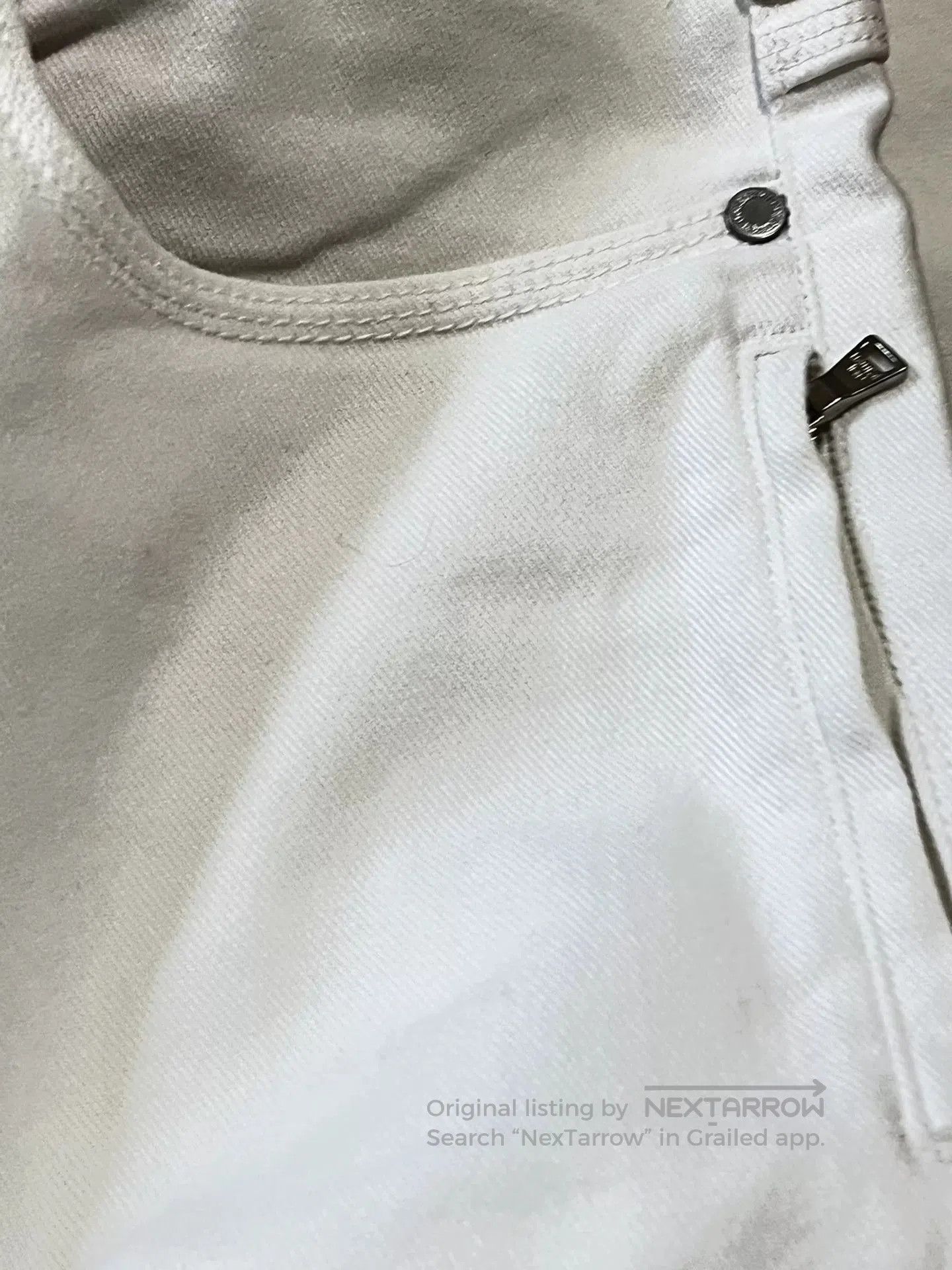 Neil Barrett Neil Barrett Men's White Jeans 31. Size US 31 - 6 Thumbnail