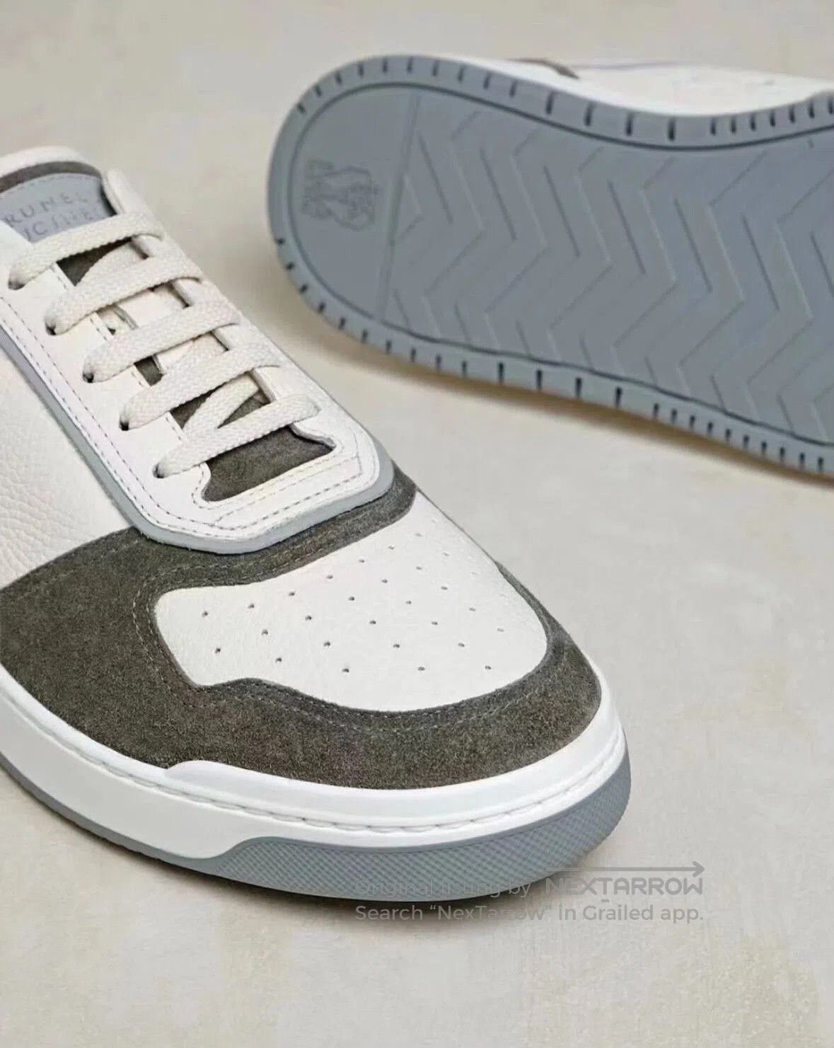 Brunello Cucinelli Brunello Cucinelli Men's Retro Sneakers. Size US 6 / EU 39 - 6 Thumbnail