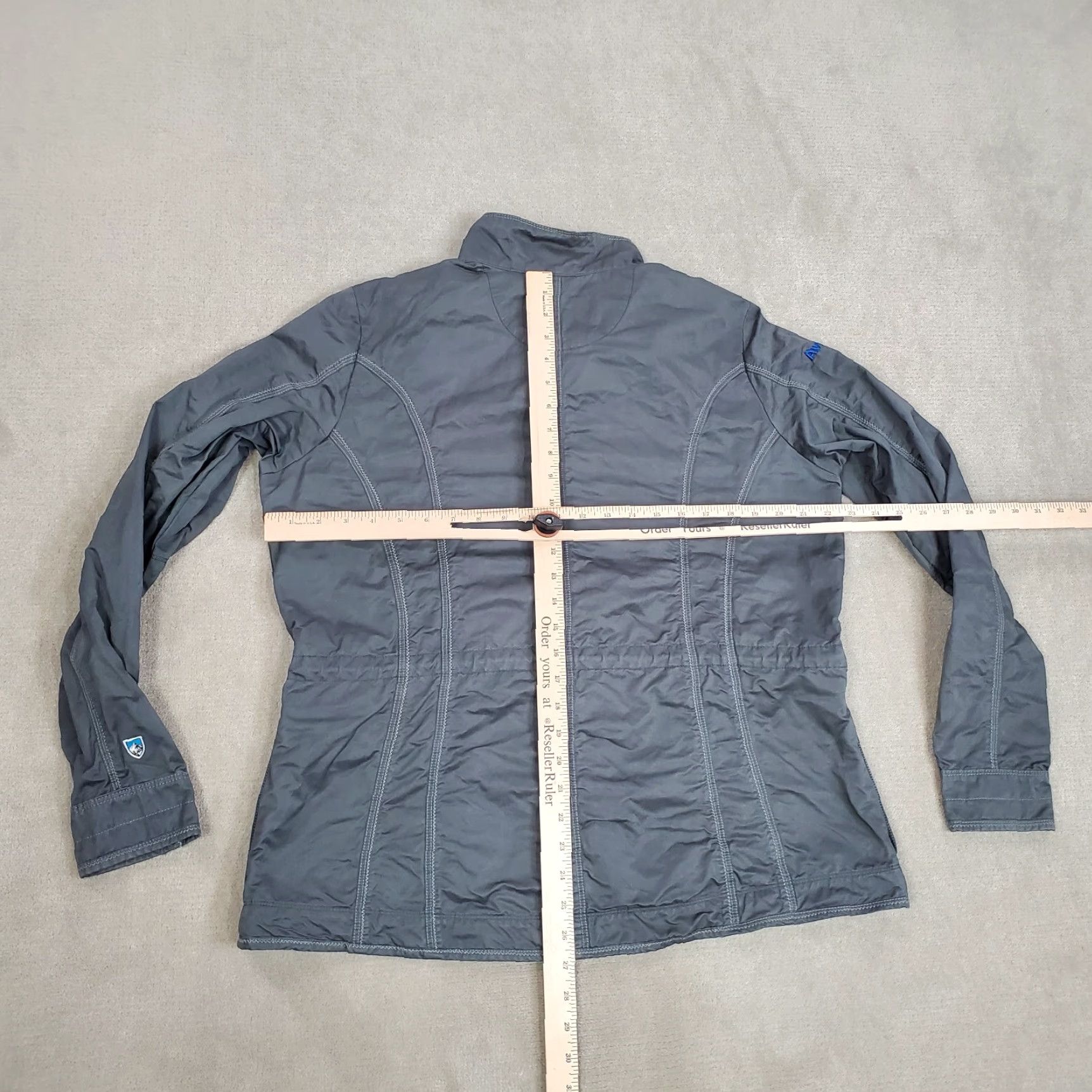 Vintage Kuhl Jacket Womens XL Gray Outdoors Outdoor Shirt Holidays Casual Coat Jacket Size XL / US 12-14 / IT 48-50 - 6 Thumbnail