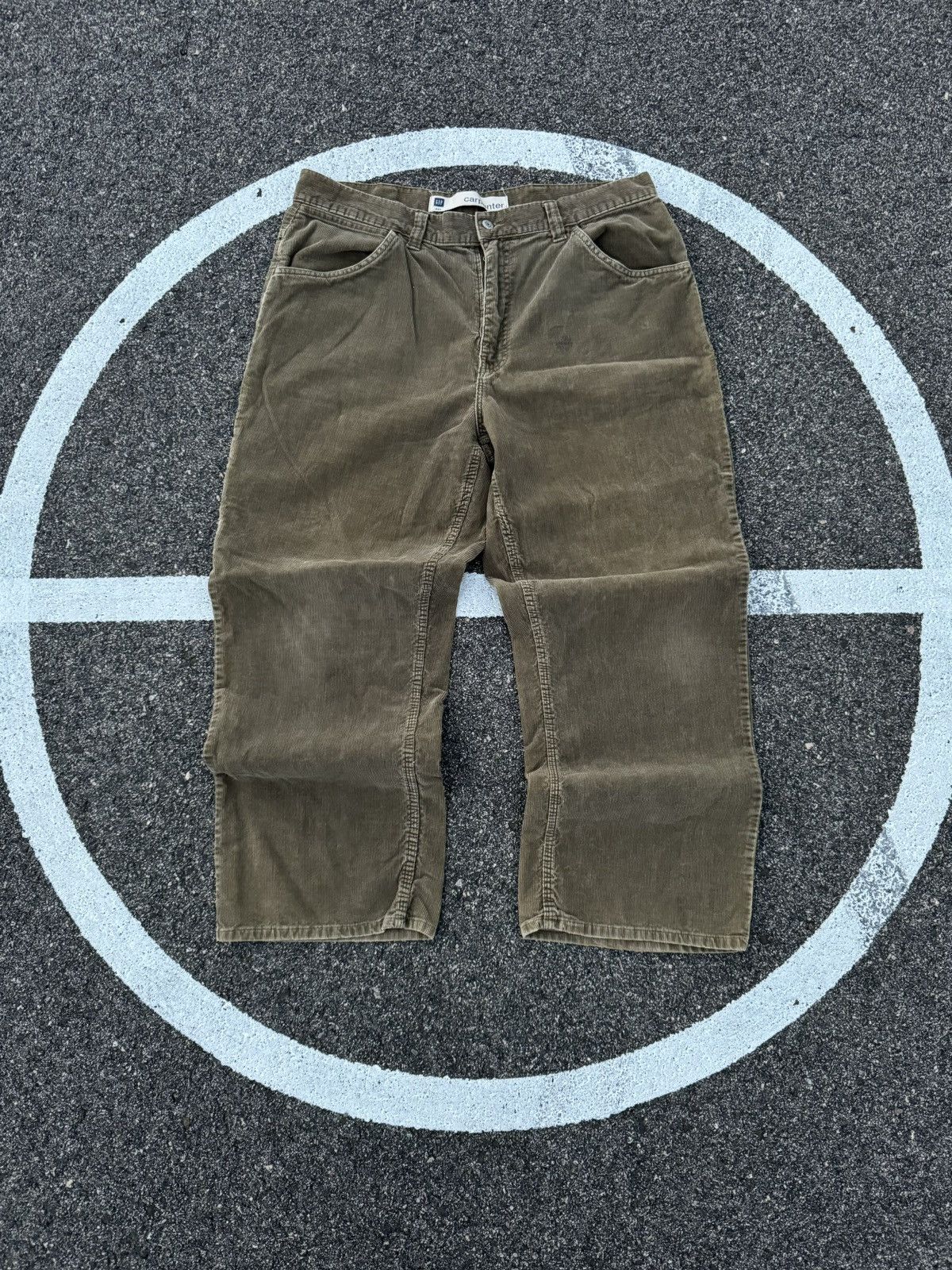 Gap × Jean × Vintage Vintage Gap Carpenter Pants Baggy Y2K Size US 36 / EU 52 - 1 Thumbnail