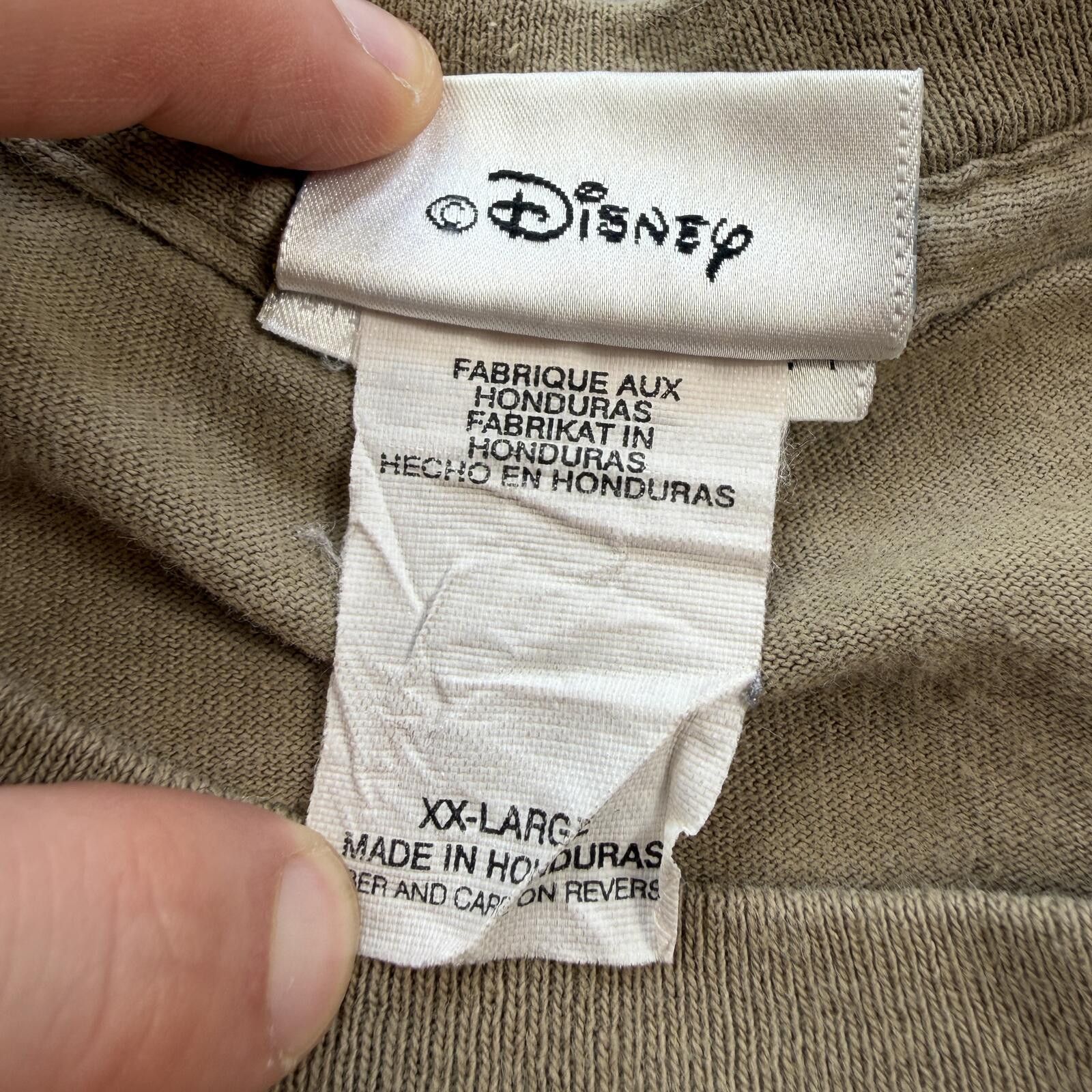Disney Vintage Walt Disney World Grumpy T Shirt XXL Brown Y2K Tee Size US XXL / EU 58 / 5 - 5 Thumbnail